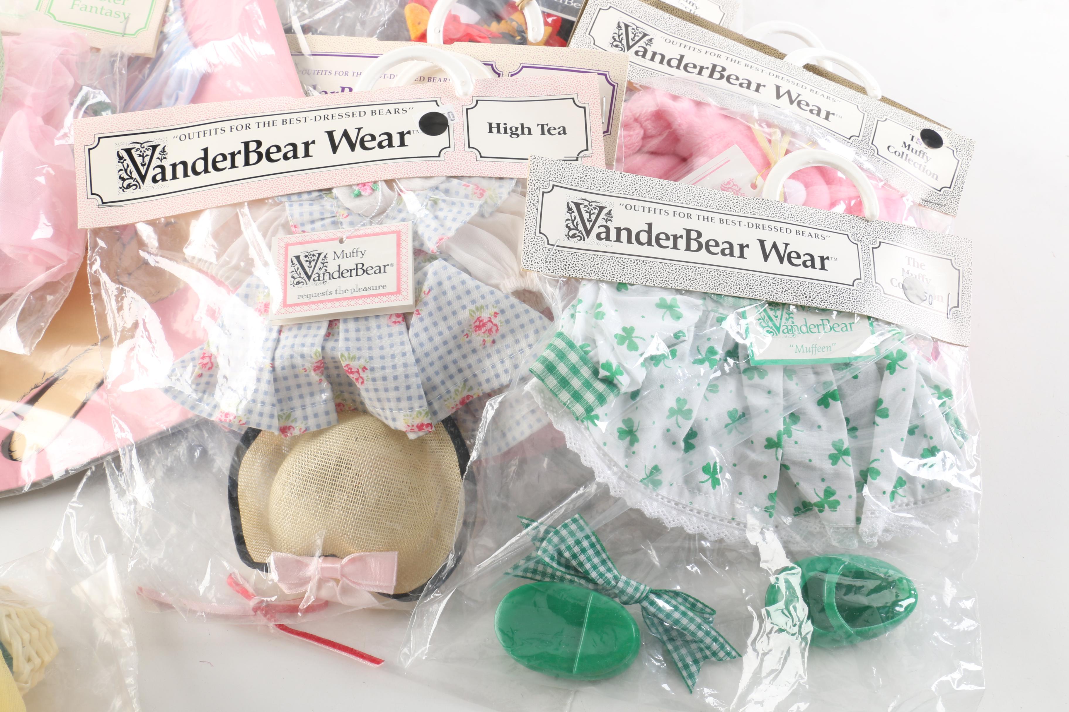 North American Bear Co. "VanderBear Wear" Outfits and Accessories