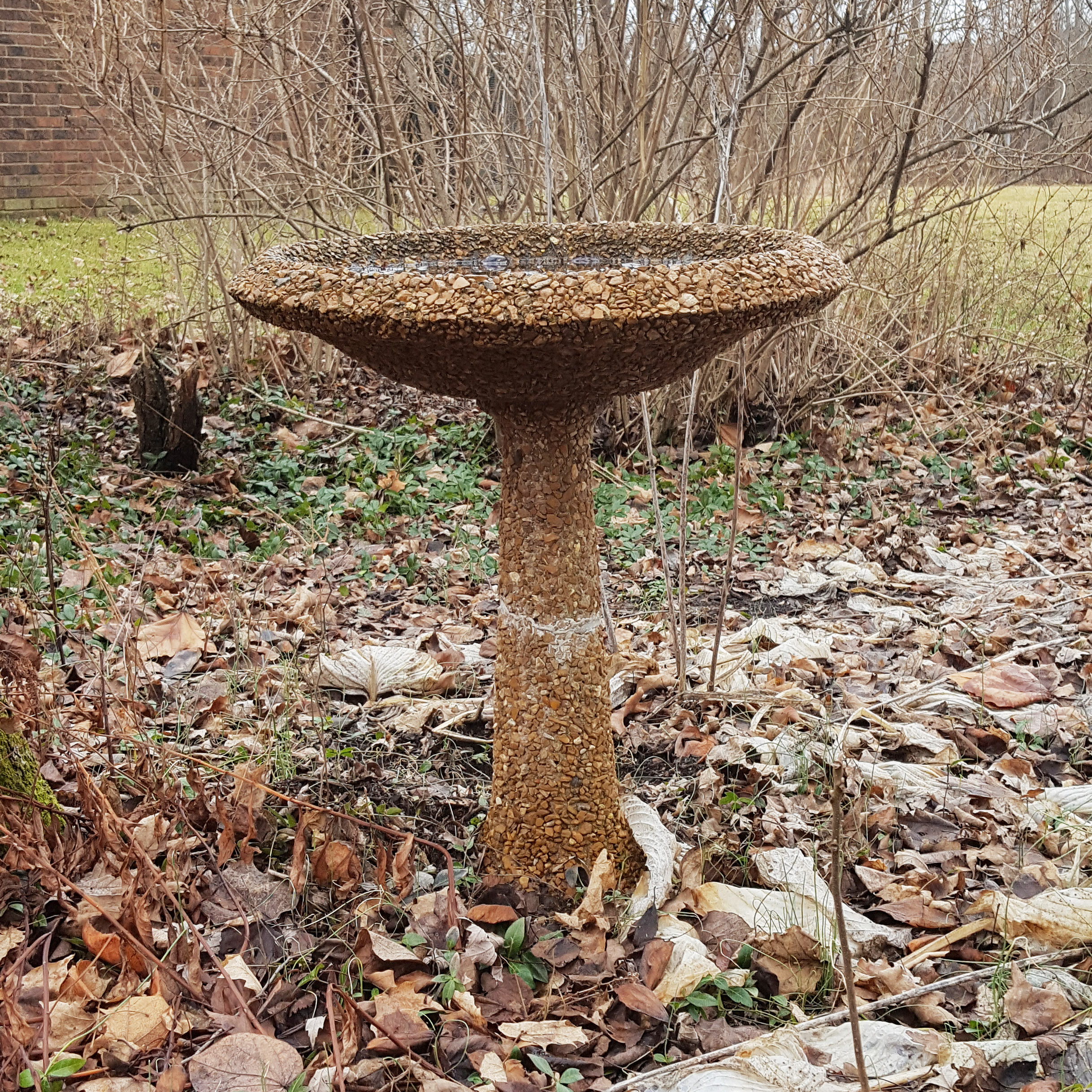 Concrete Bird Bath