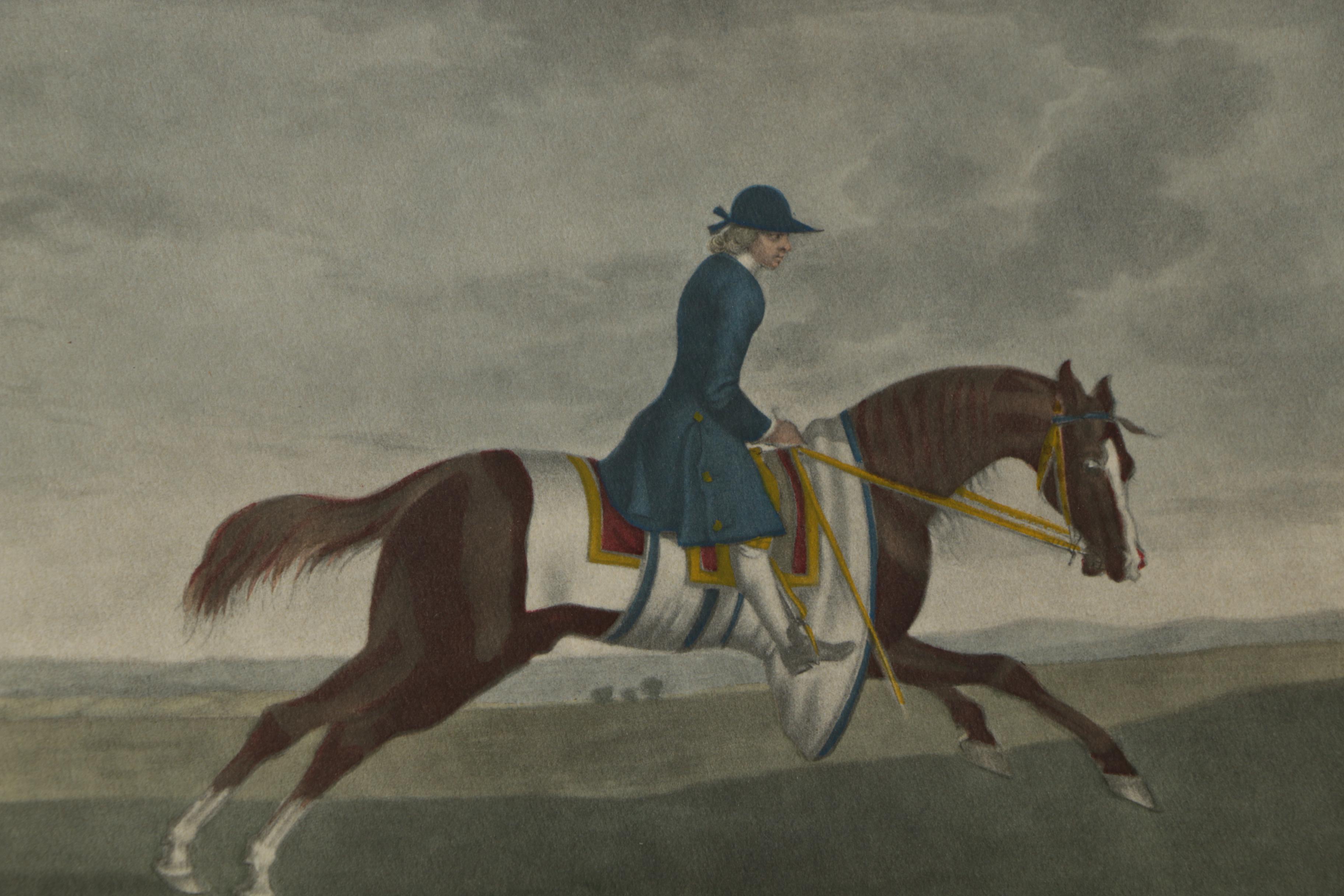 Offset Lithograph After James Seymour Portrait of Old Partner