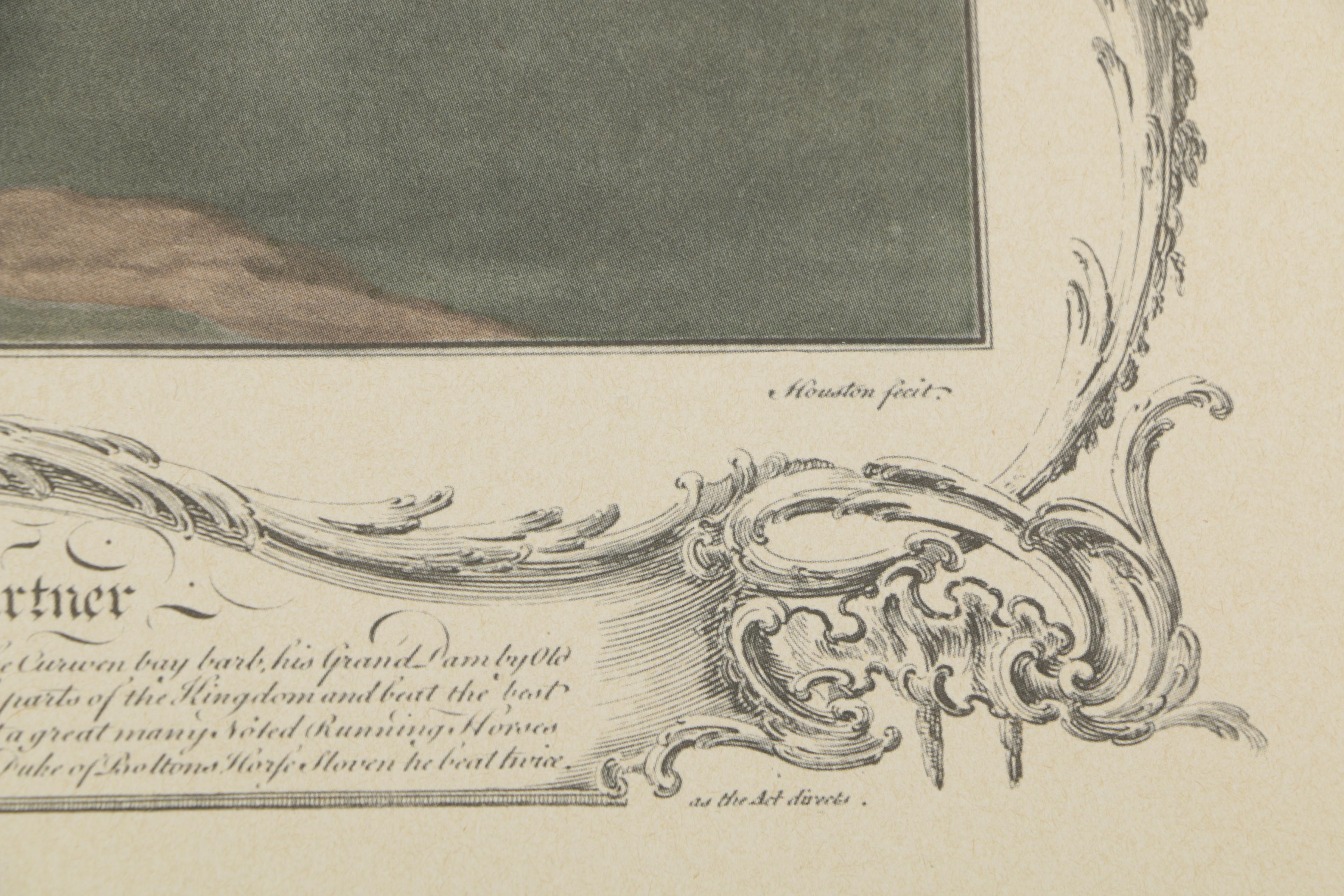 Offset Lithograph After James Seymour Portrait of Old Partner