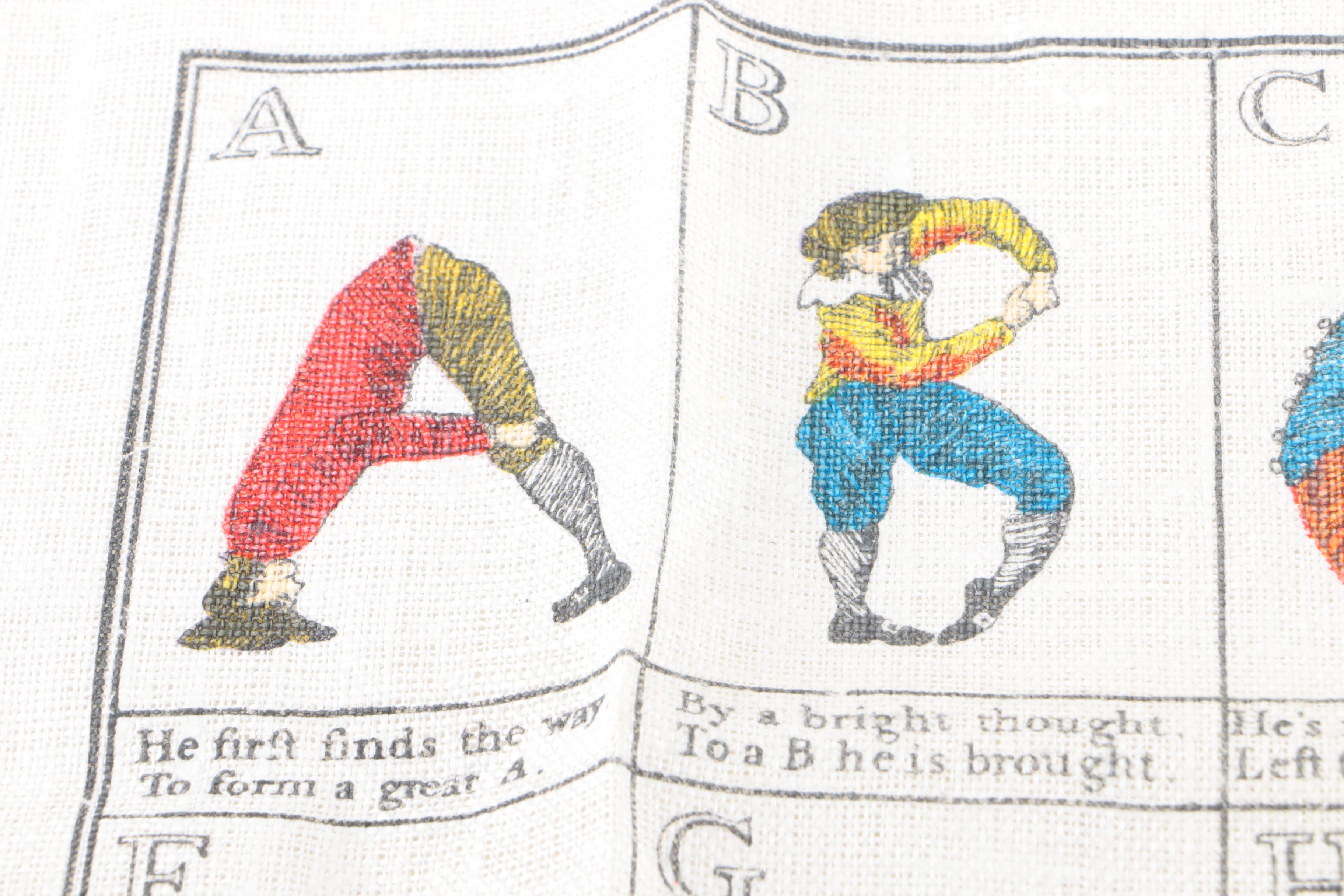 Needlepoint and Textile Decor and Gold Tone Wall Mirror