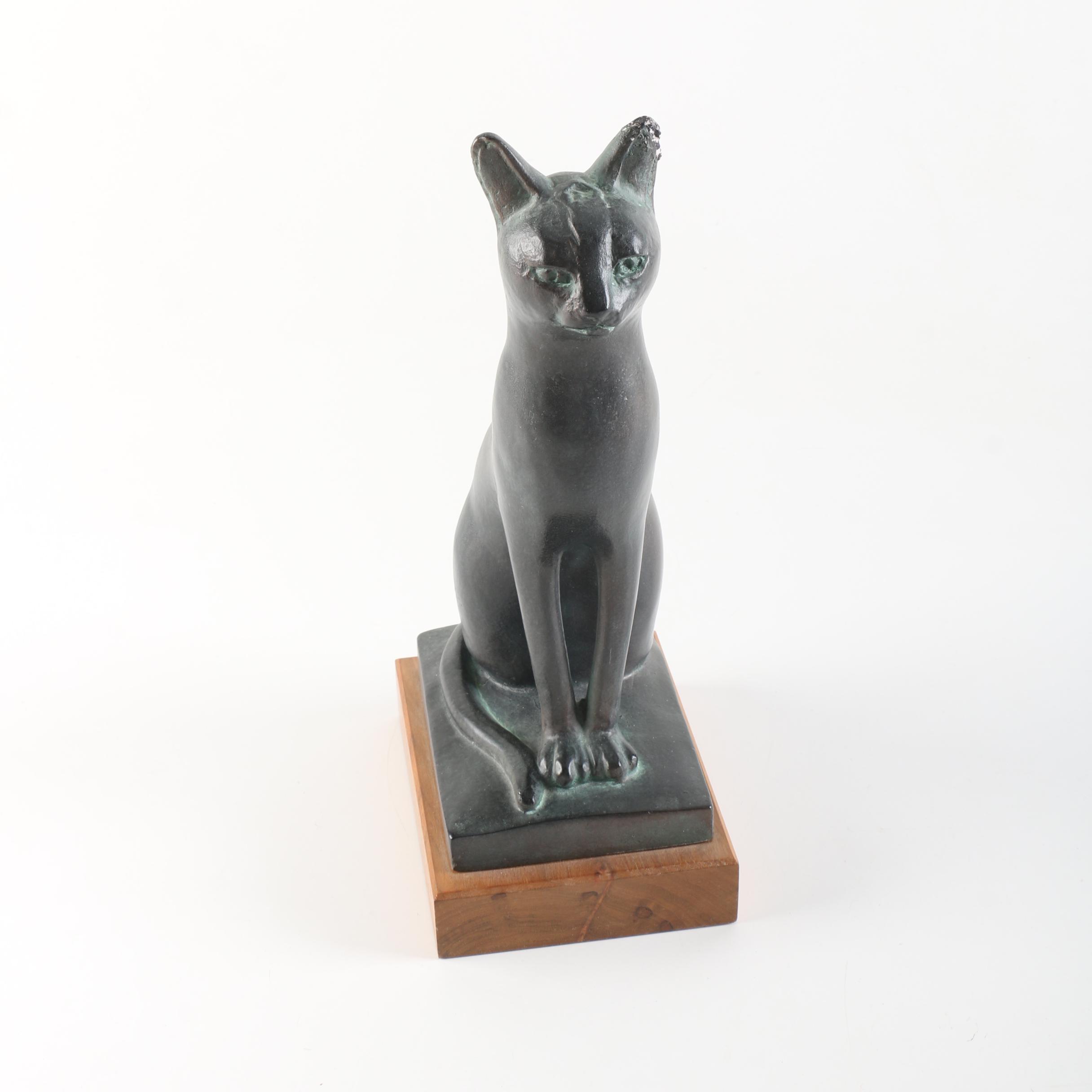 Vintage Austin "Egyptian Cat" Sculpture