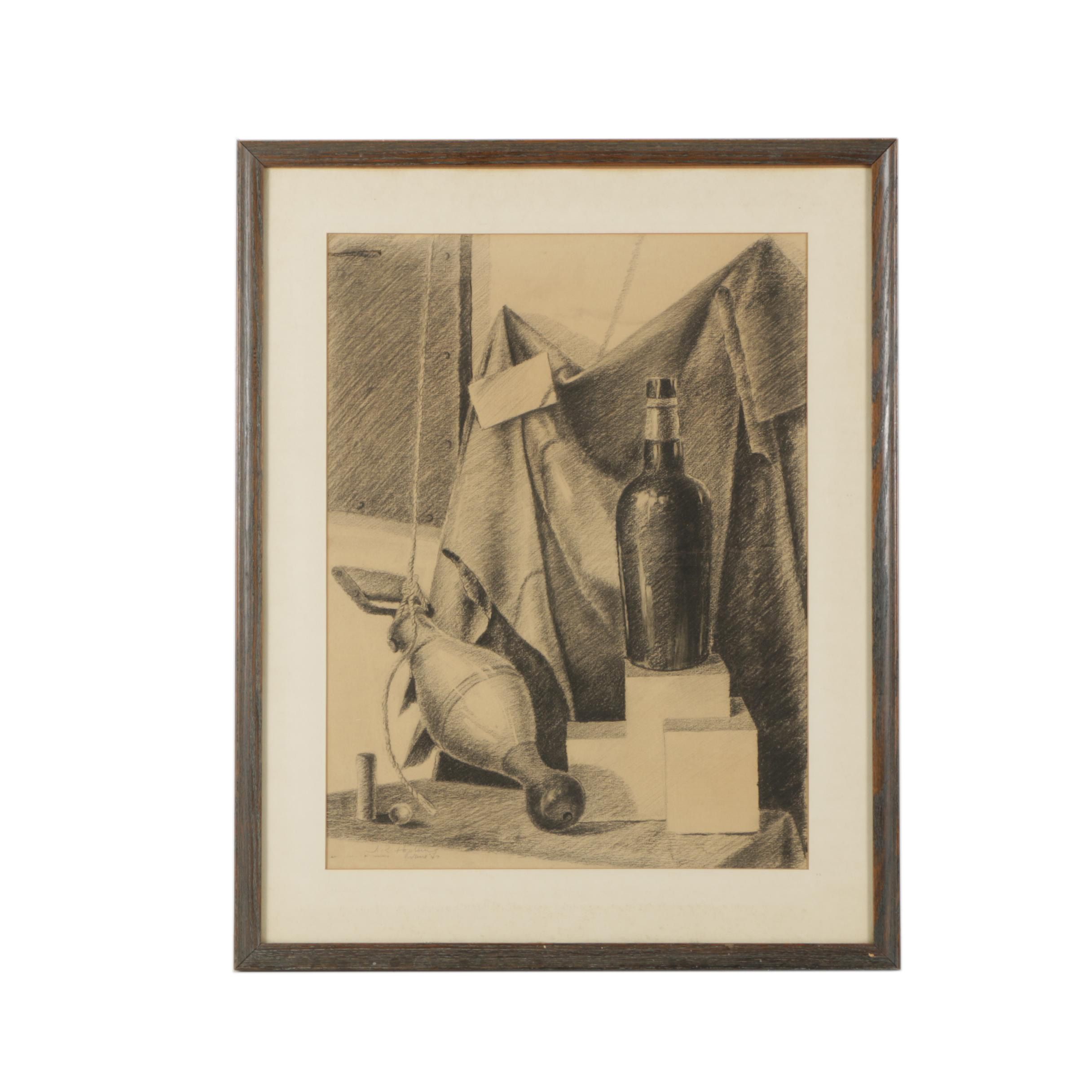 J.R. Hopkins 1947 Lithograph