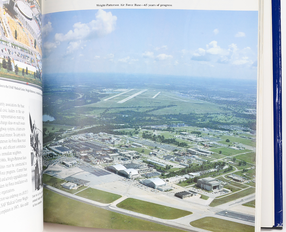 Signed "From Huffman Prairie to the Moon: The History of Wright-Patterson AFB"