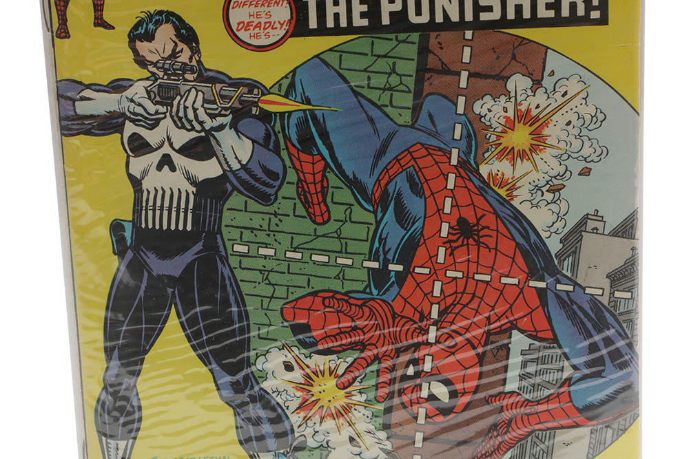 1974 "The Amazing Spider-Man" Issues #128 and #129 With First Punisher Appearance