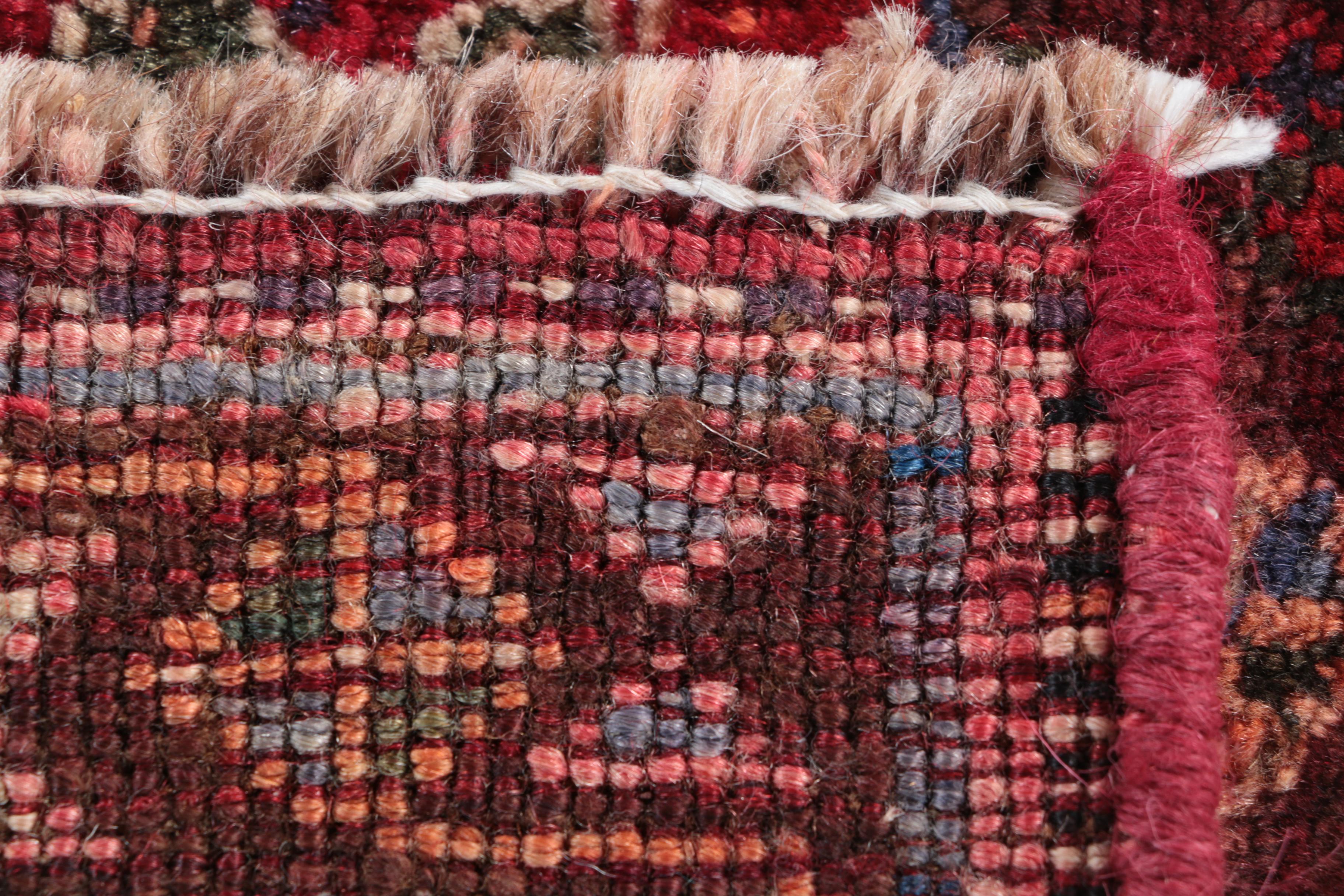 Hand-Knotted Caucasian Mini-Rug