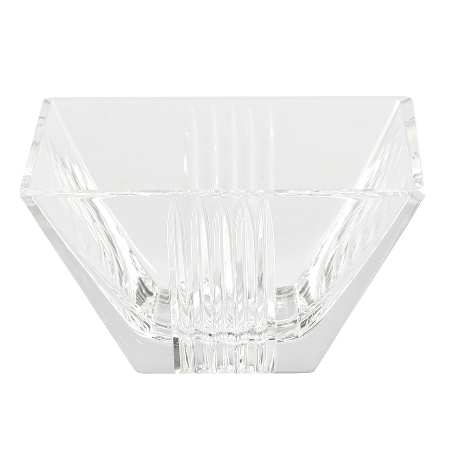 Tiffany & Co. "Metropolis" Crystal Bowl