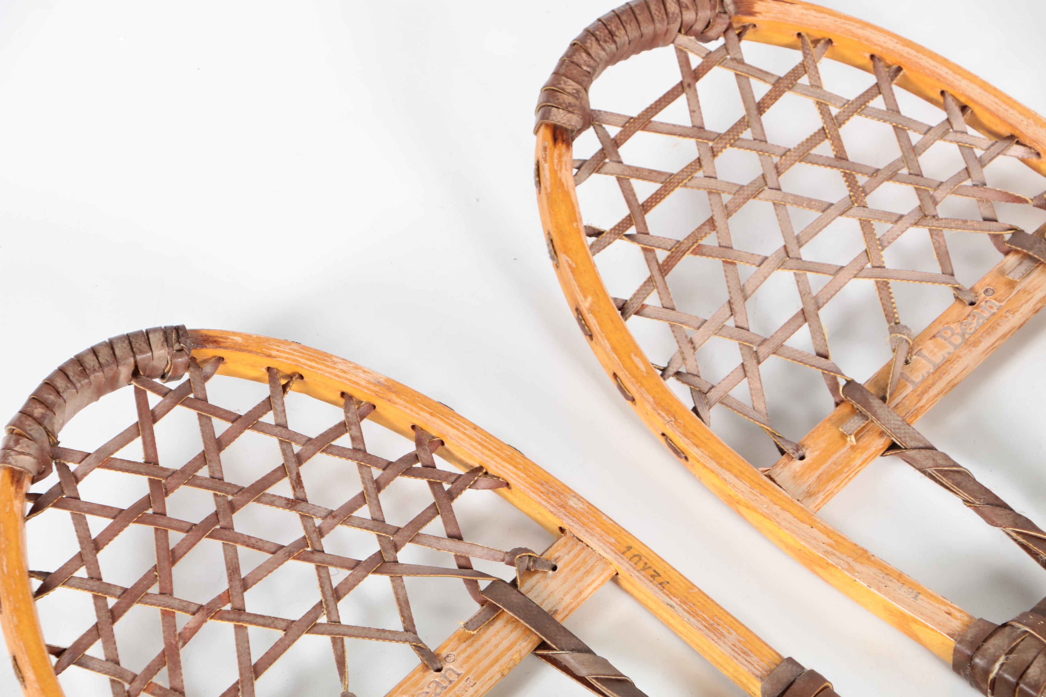Two Pairs of Vintage Snowshoes