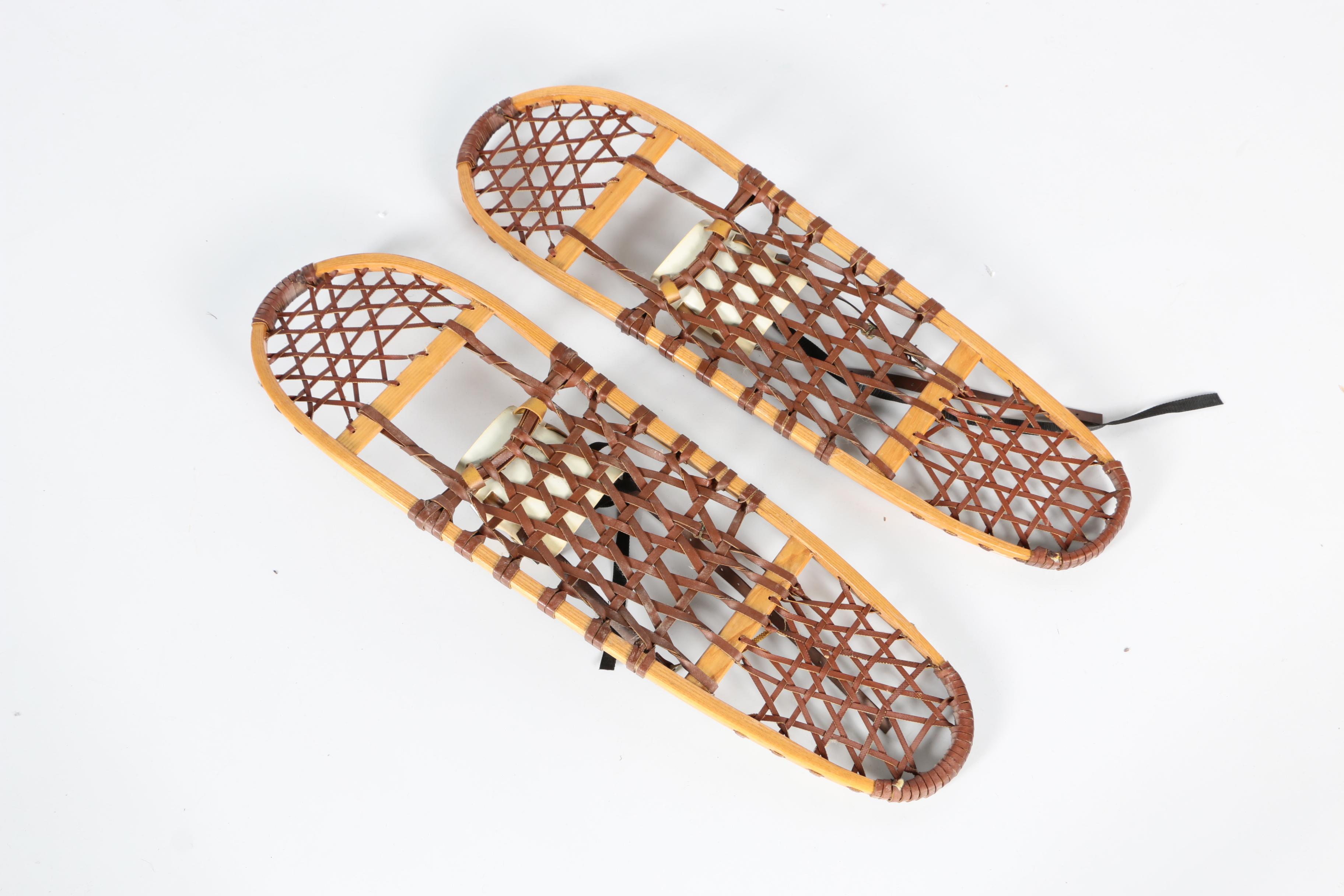Two Pairs of Vintage Snowshoes