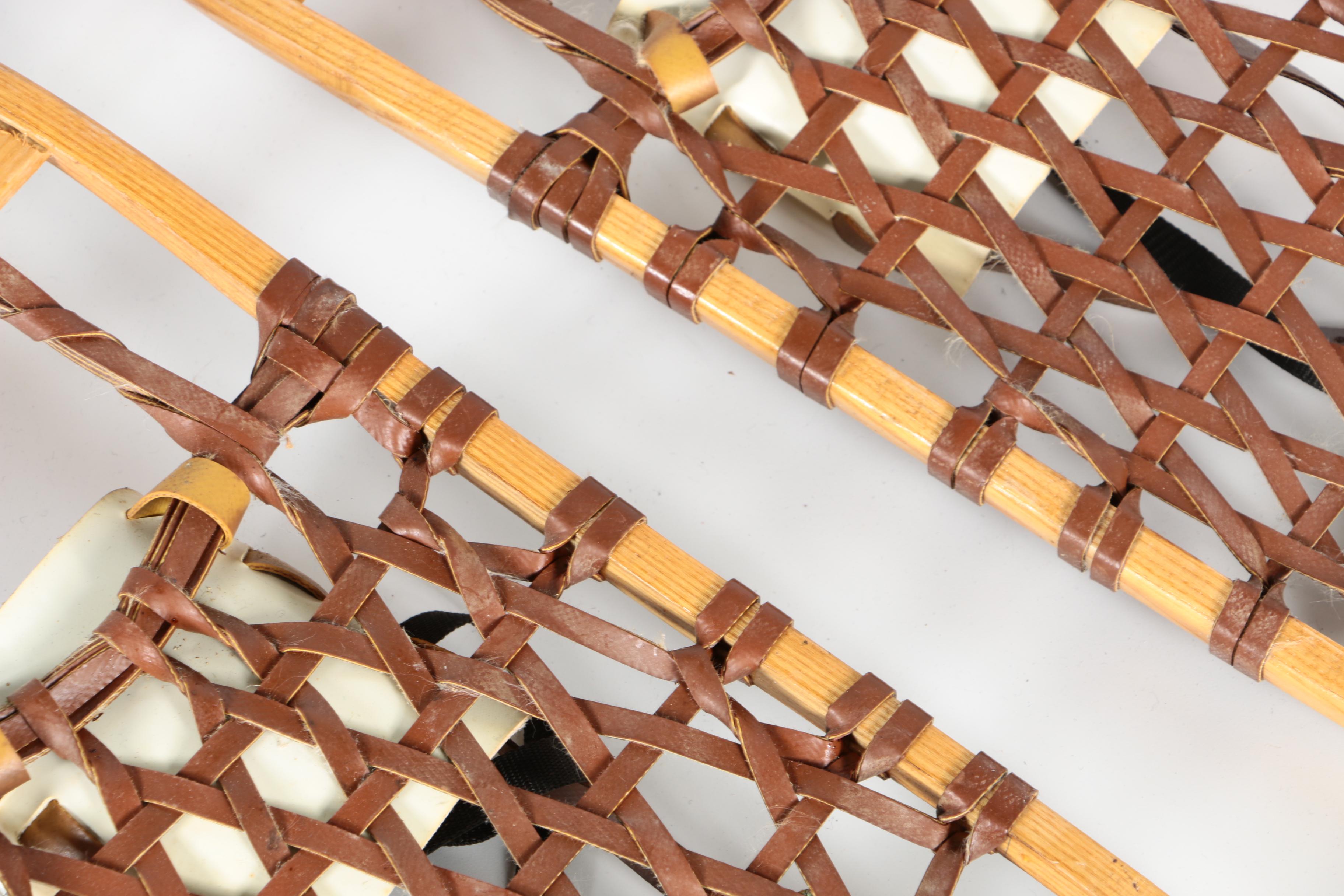 Two Pairs of Vintage Snowshoes
