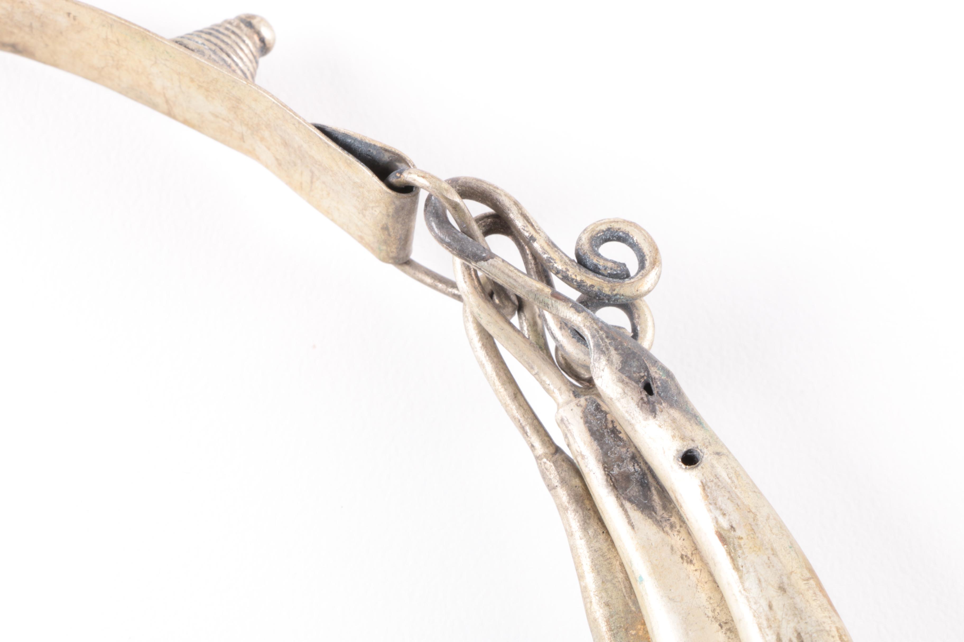 Ornate Miao Hmong Style Etched Necklace