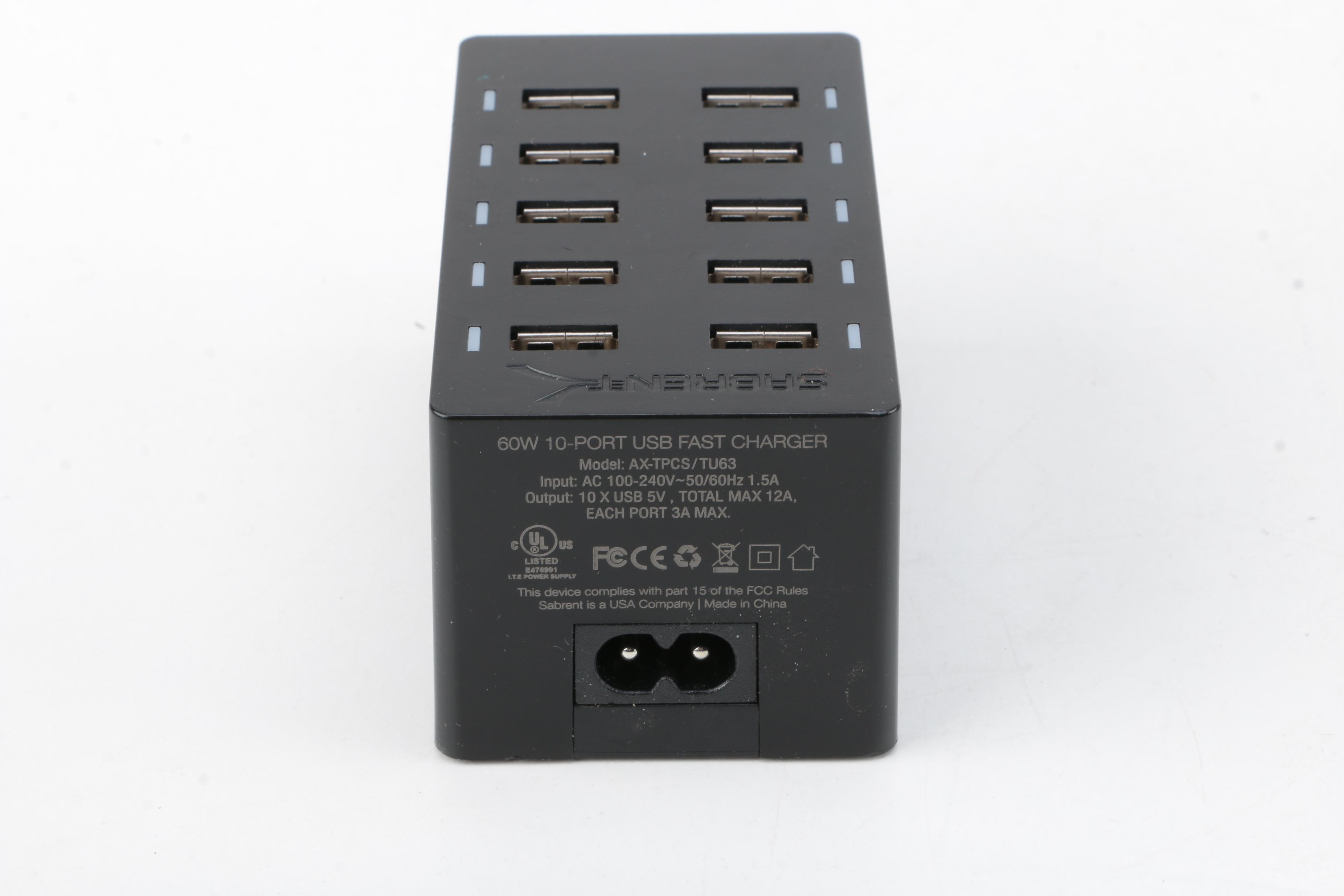 Sabrent and RAVPower USB Charging Stations