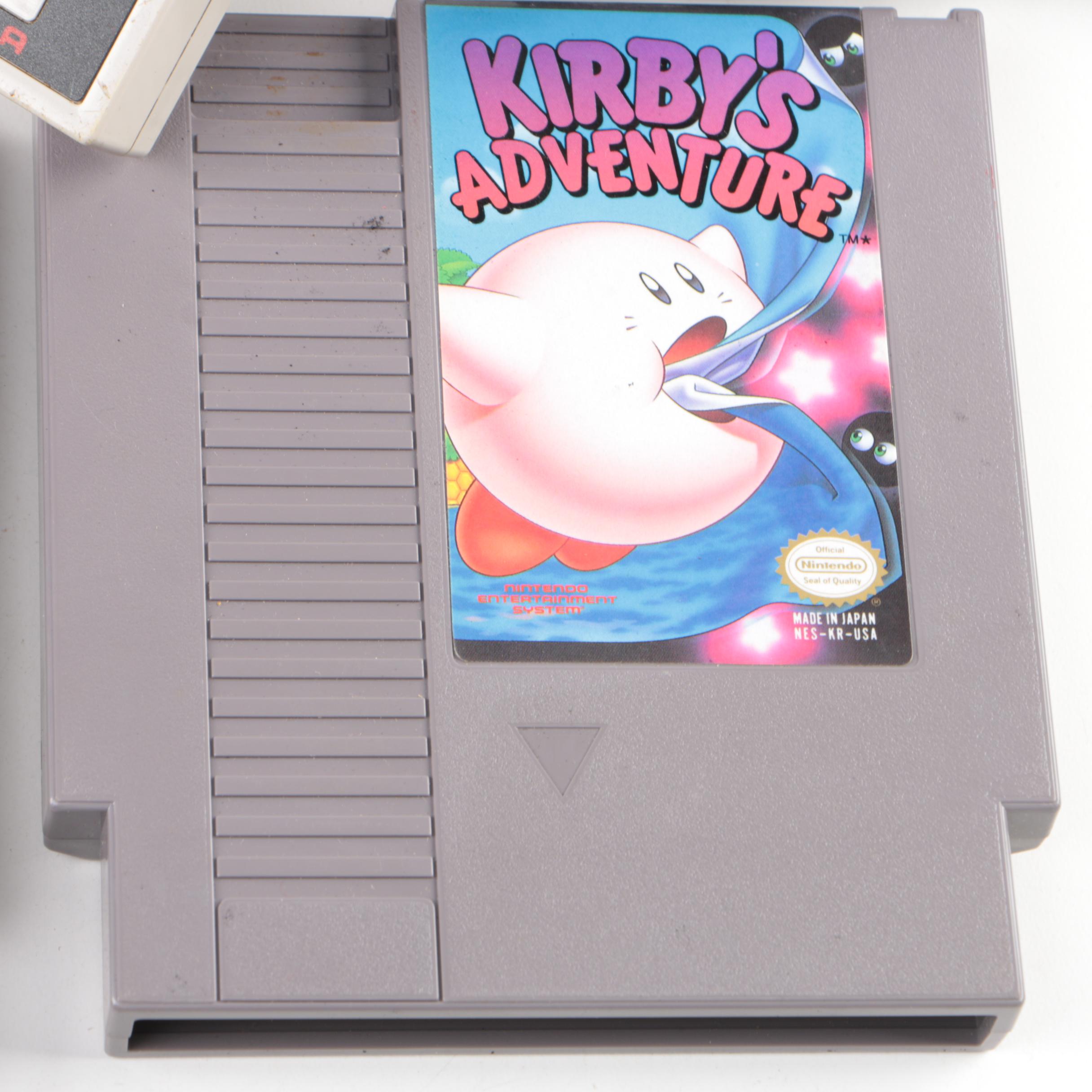 Vintage Nintendo Entertainment System with Games and Accessories