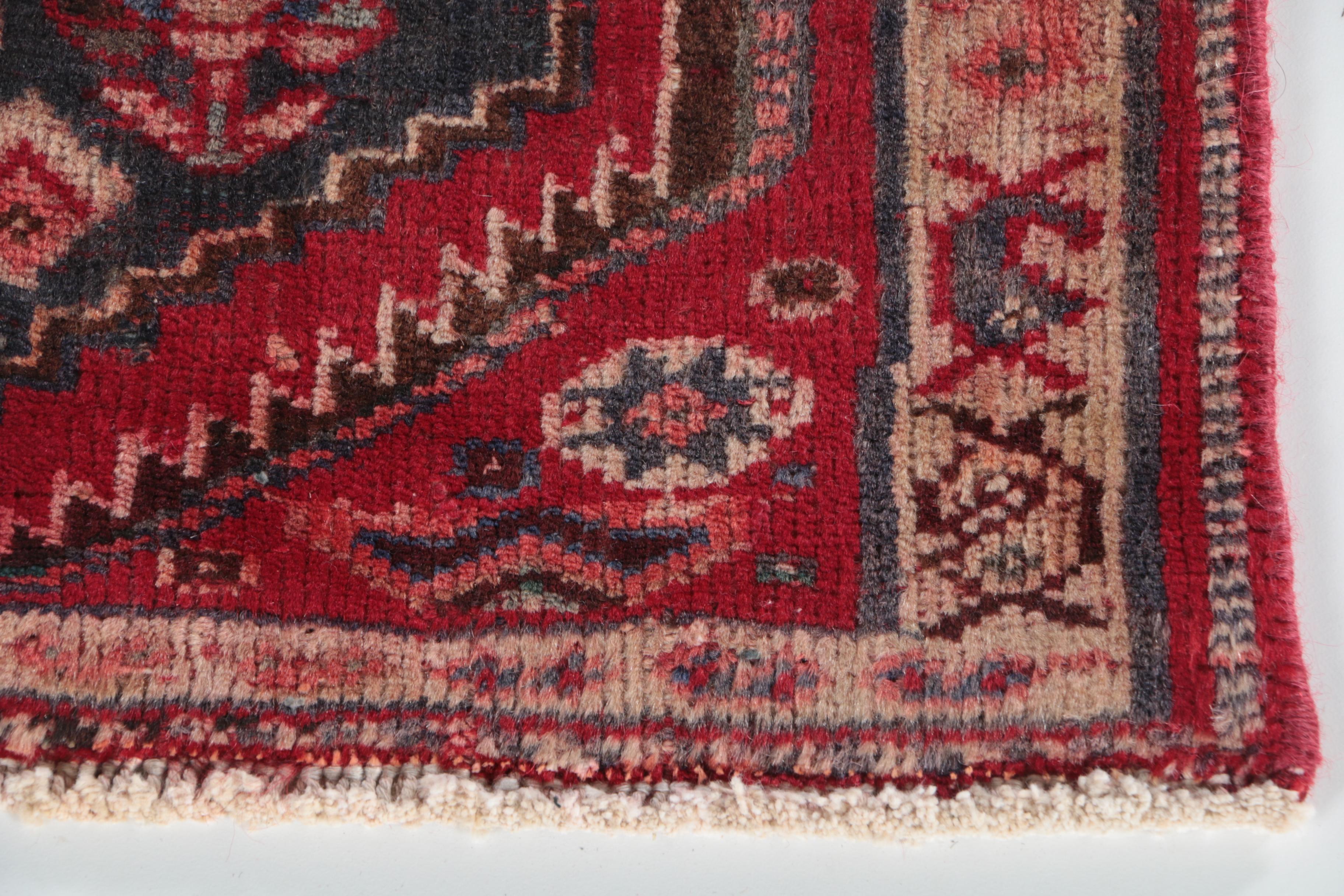Hand-Knotted Kurdish Wool Mat