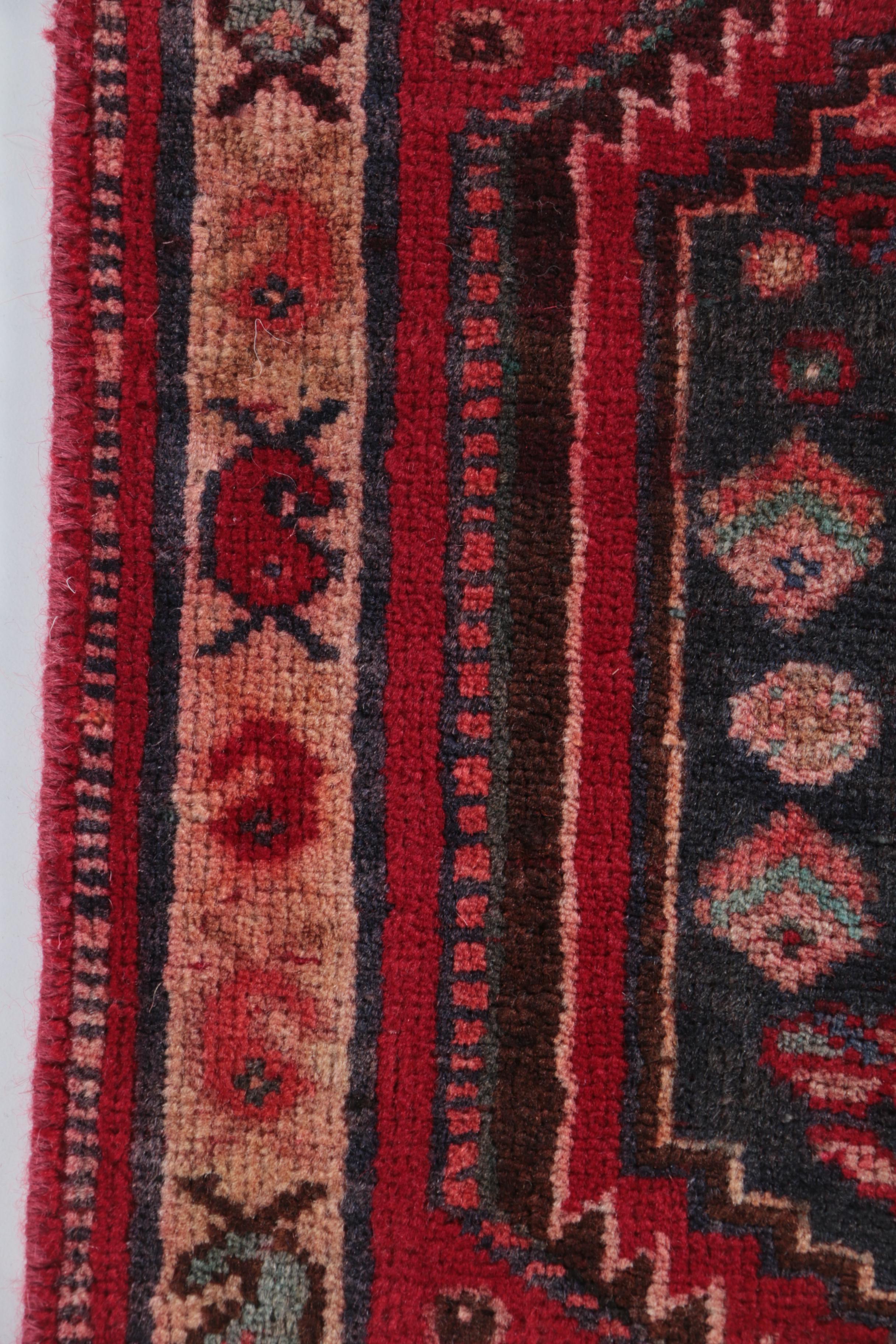 Hand-Knotted Kurdish Wool Mat