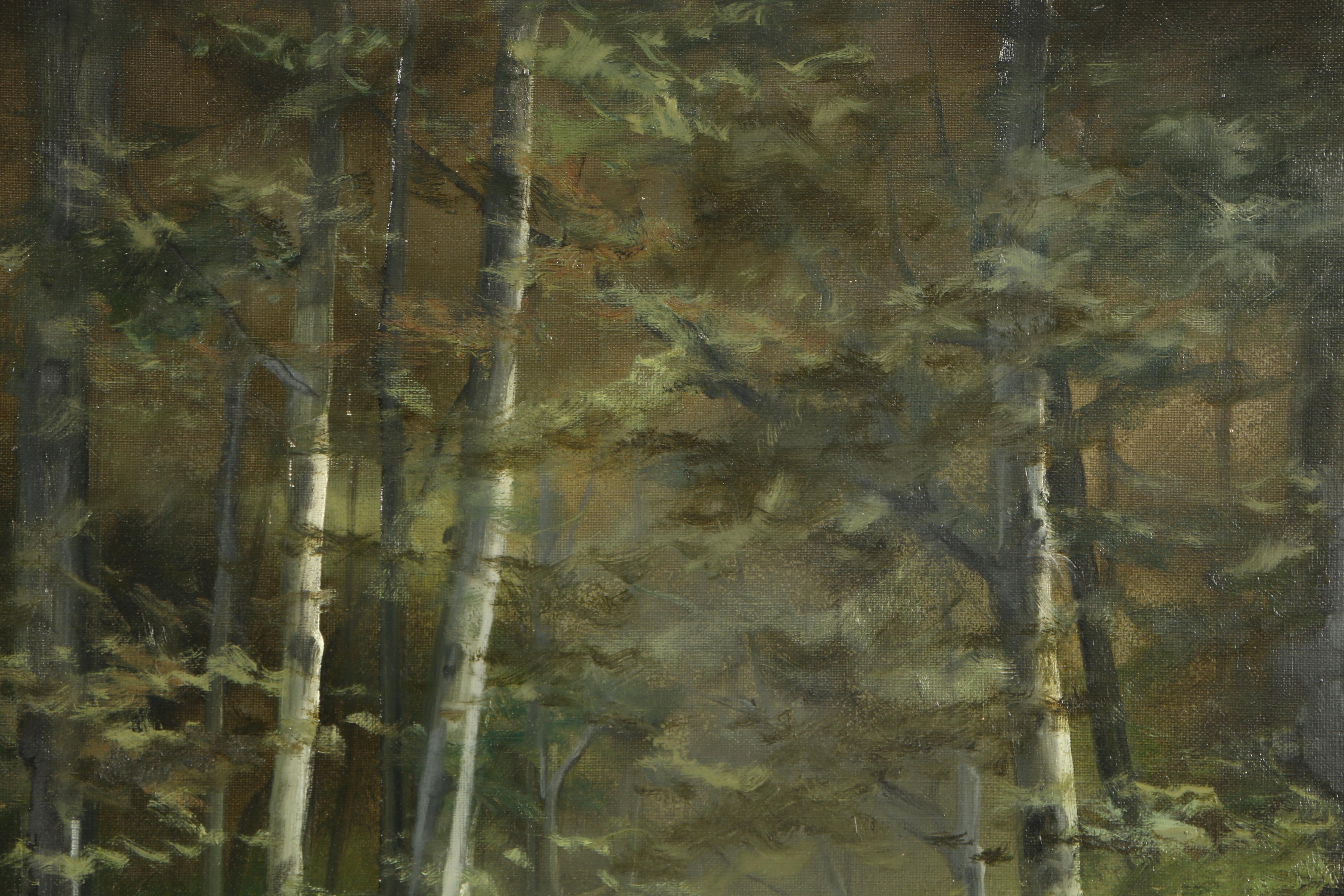 Mitsuzo Shimizu Oil Painting on Canvas