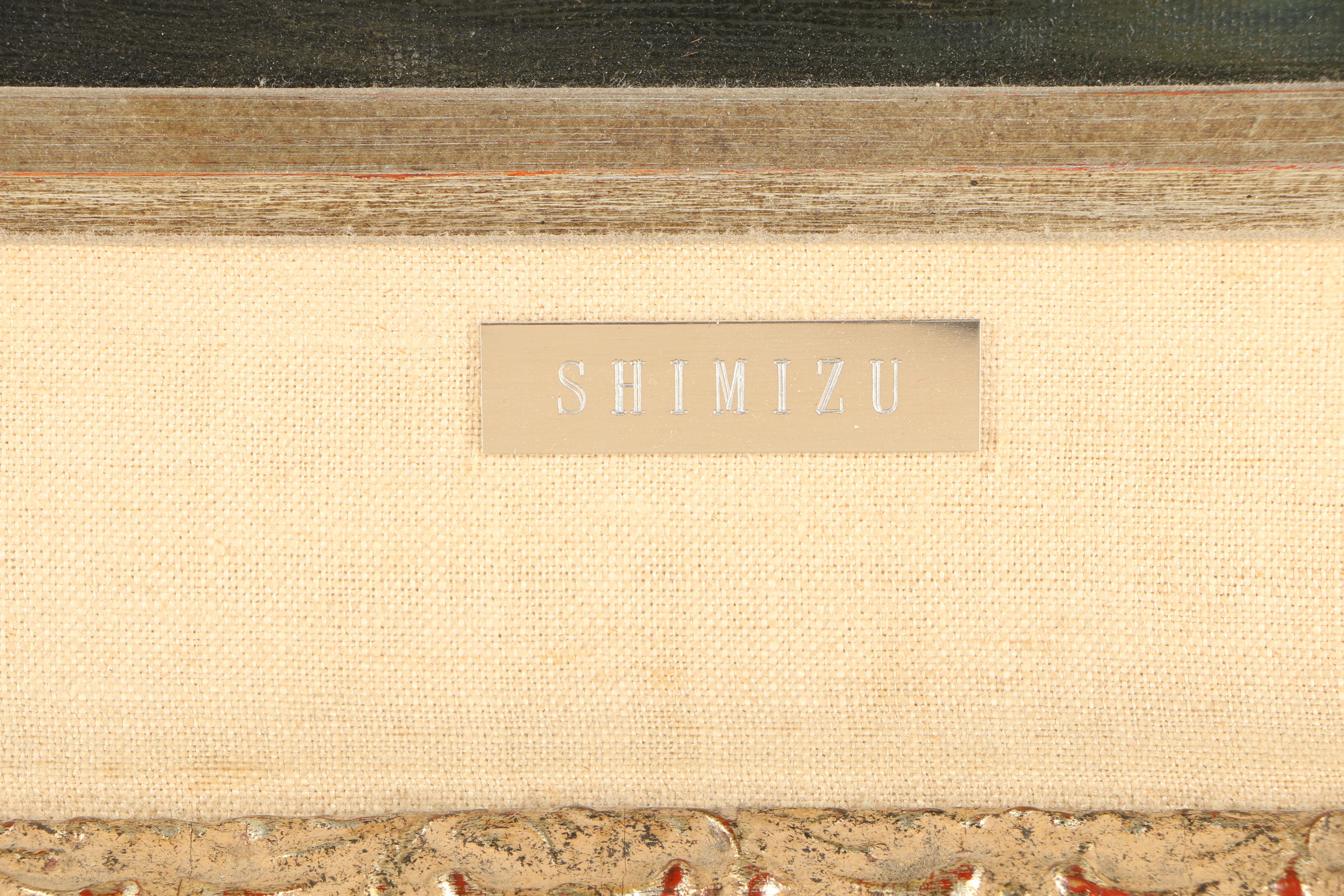 Mitsuzo Shimizu Oil Painting on Canvas