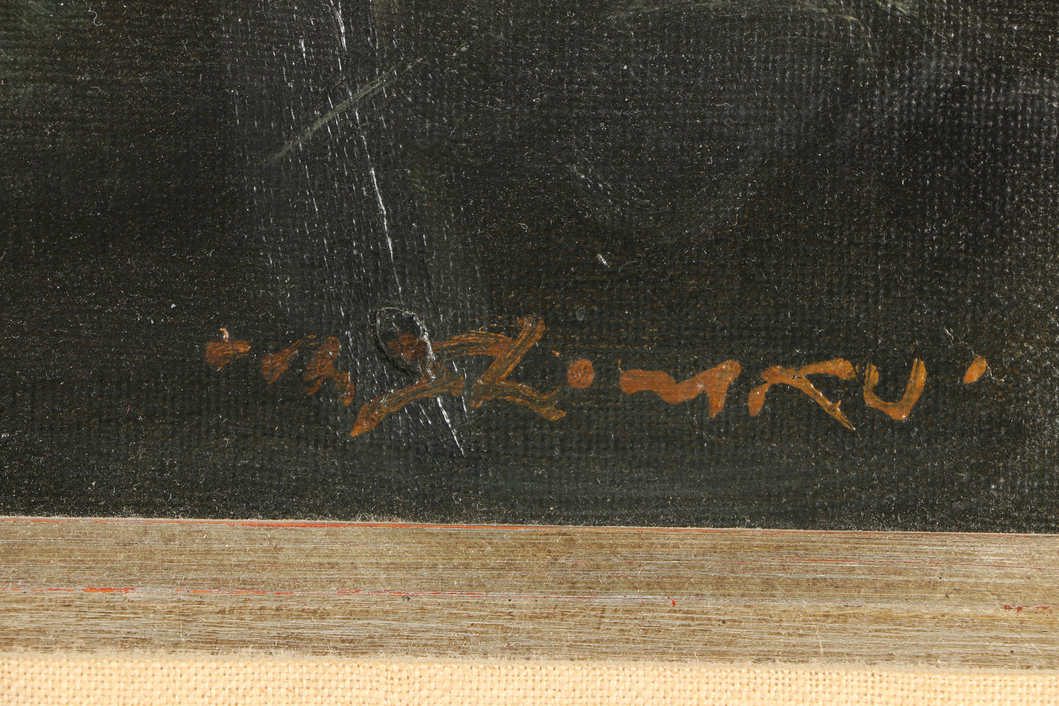 Mitsuzo Shimizu Oil Painting on Canvas