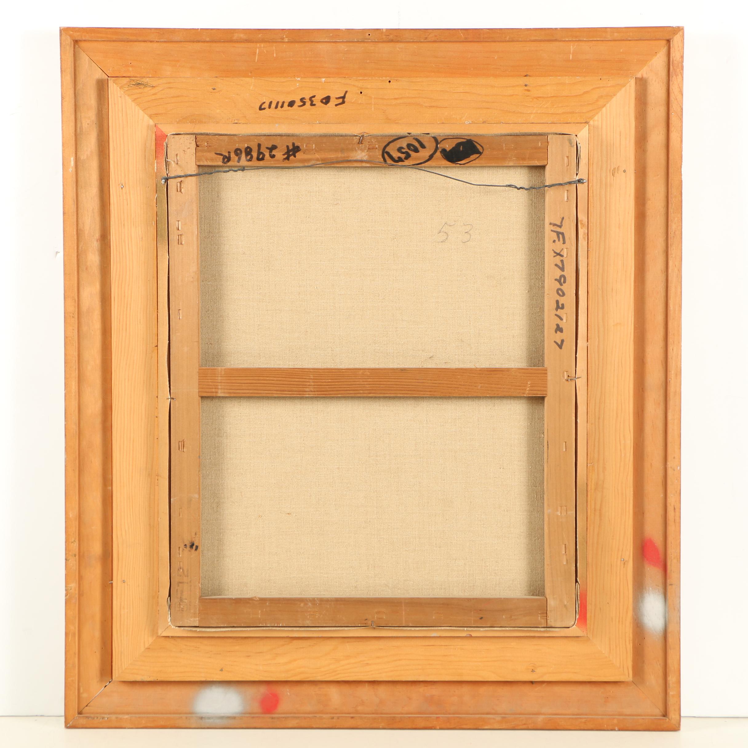 Mitsuzo Shimizu Oil Painting on Canvas