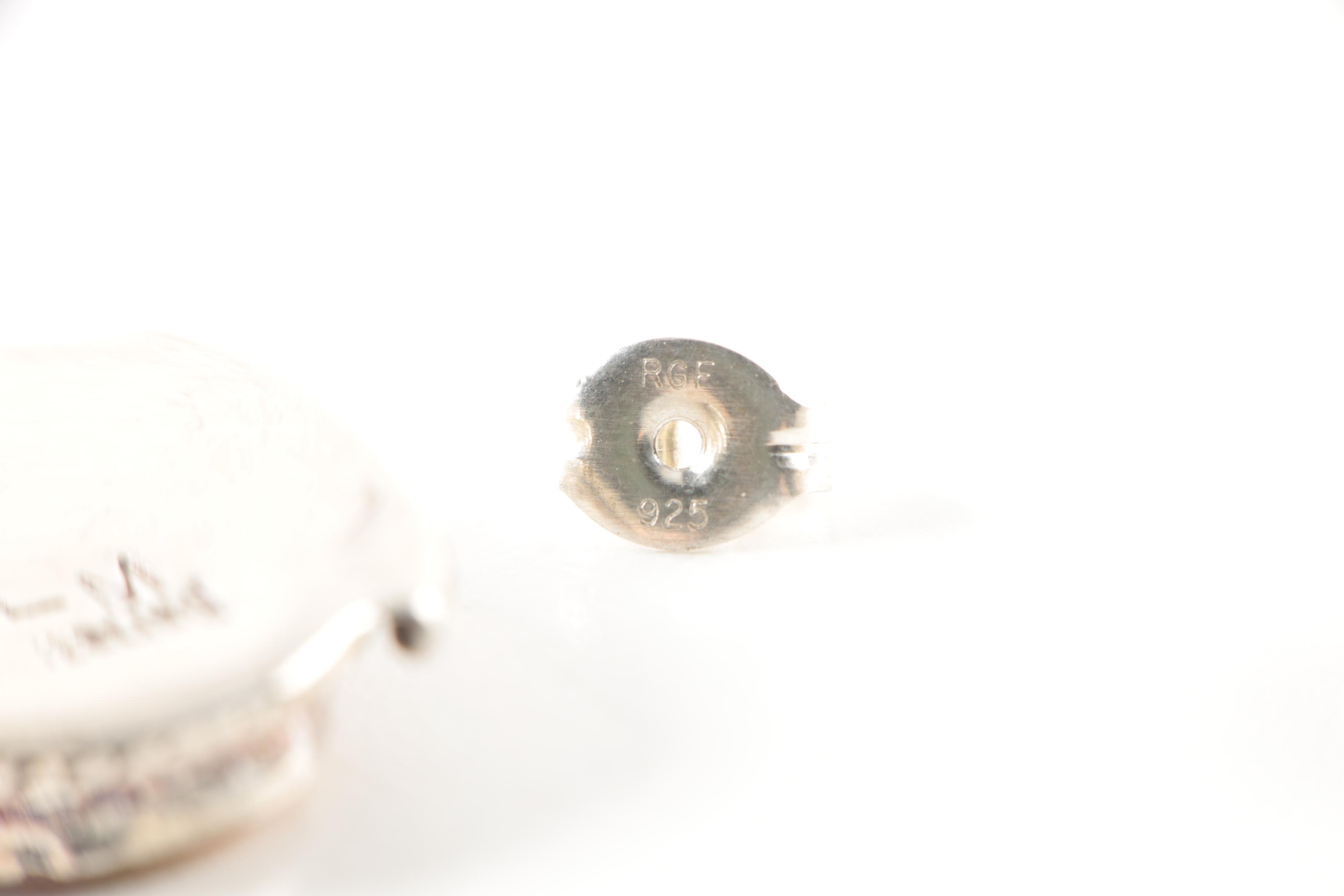 Sterling Silver Jewelry Selection Including Fetish Necklaces