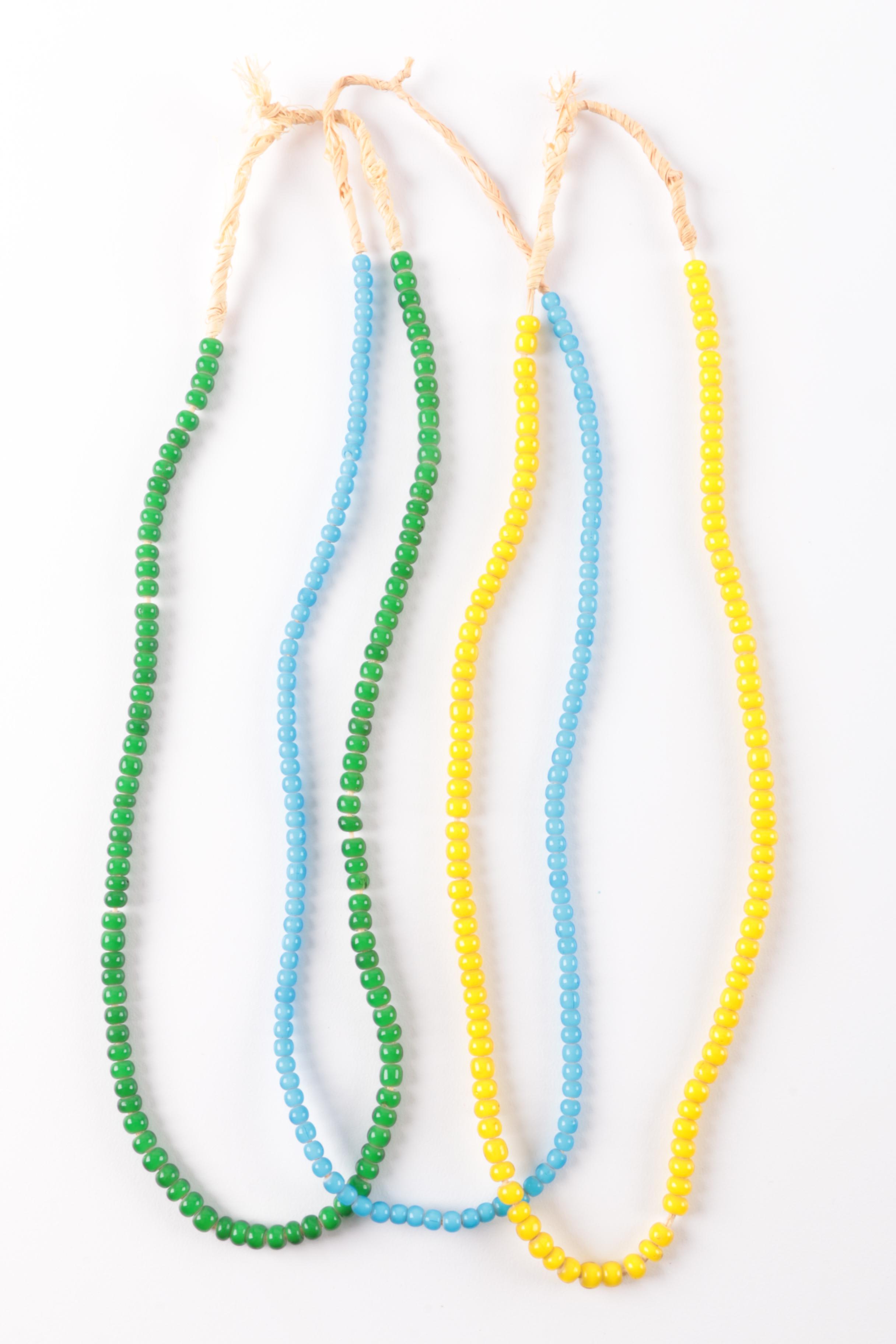 Fetish Necklace Selection Including Sterling Silver Earrings