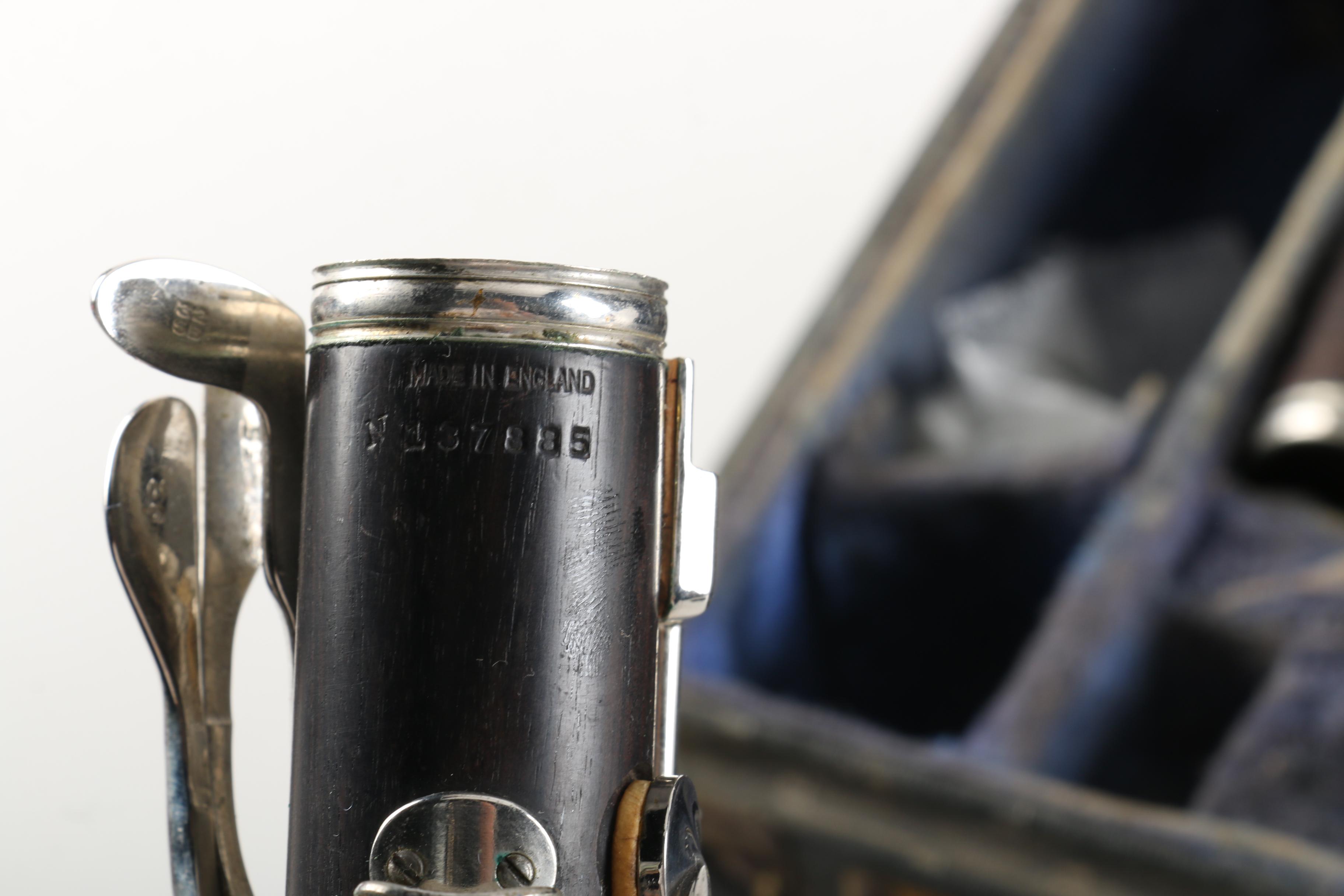 Boosey & Hawkes "Stratford" Wood Clarinet with Case