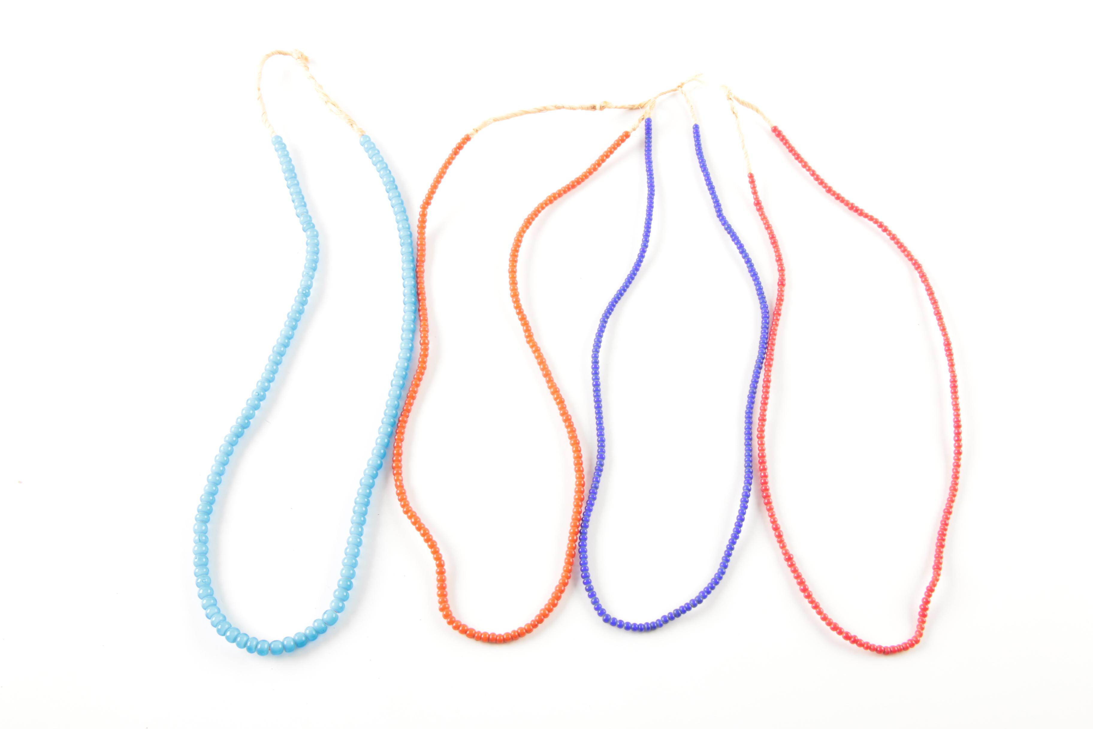 Fetish Necklace Selection Including Sterling Silver Earrings