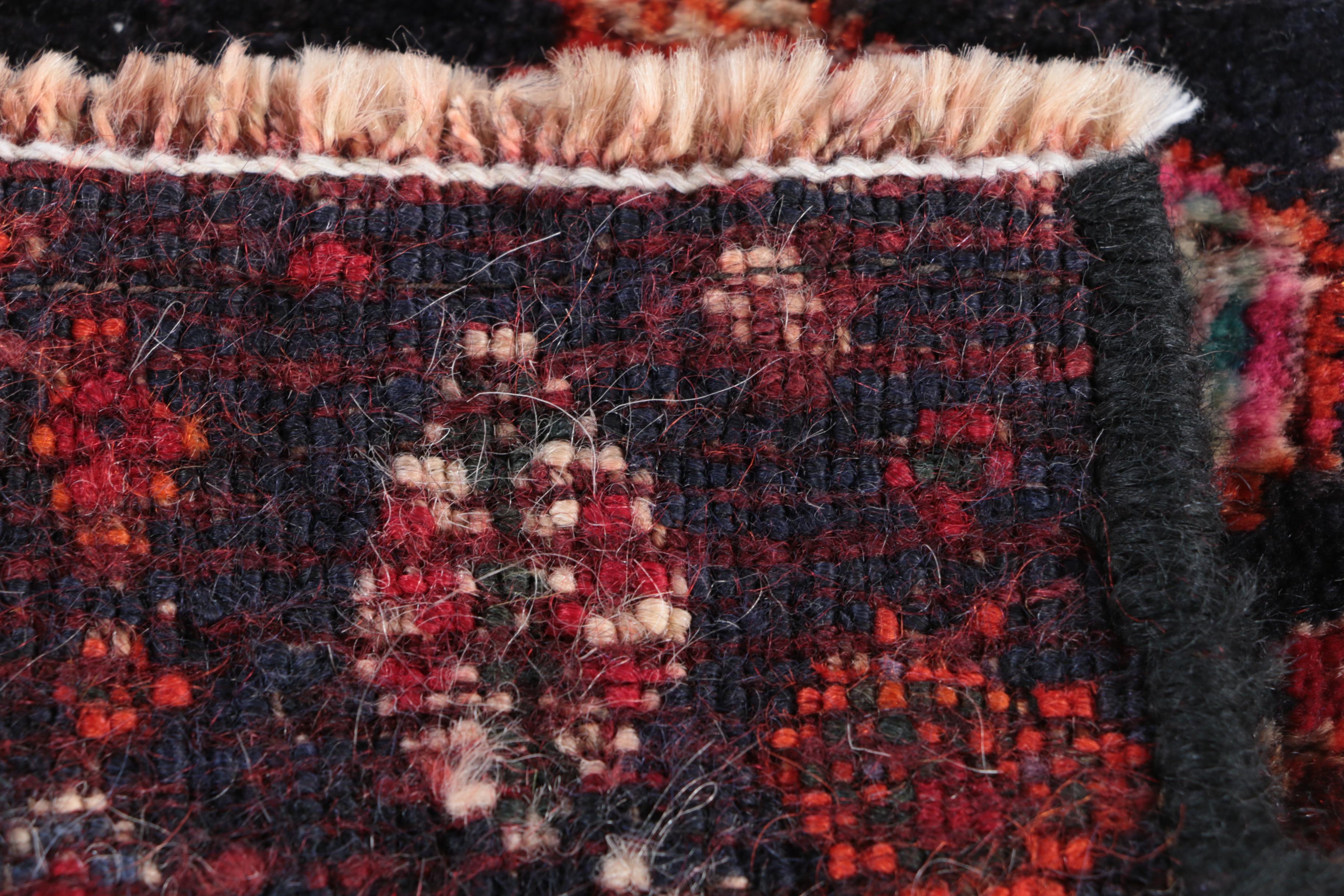 Hand-Knotted Persian Shiraz Accent Rug