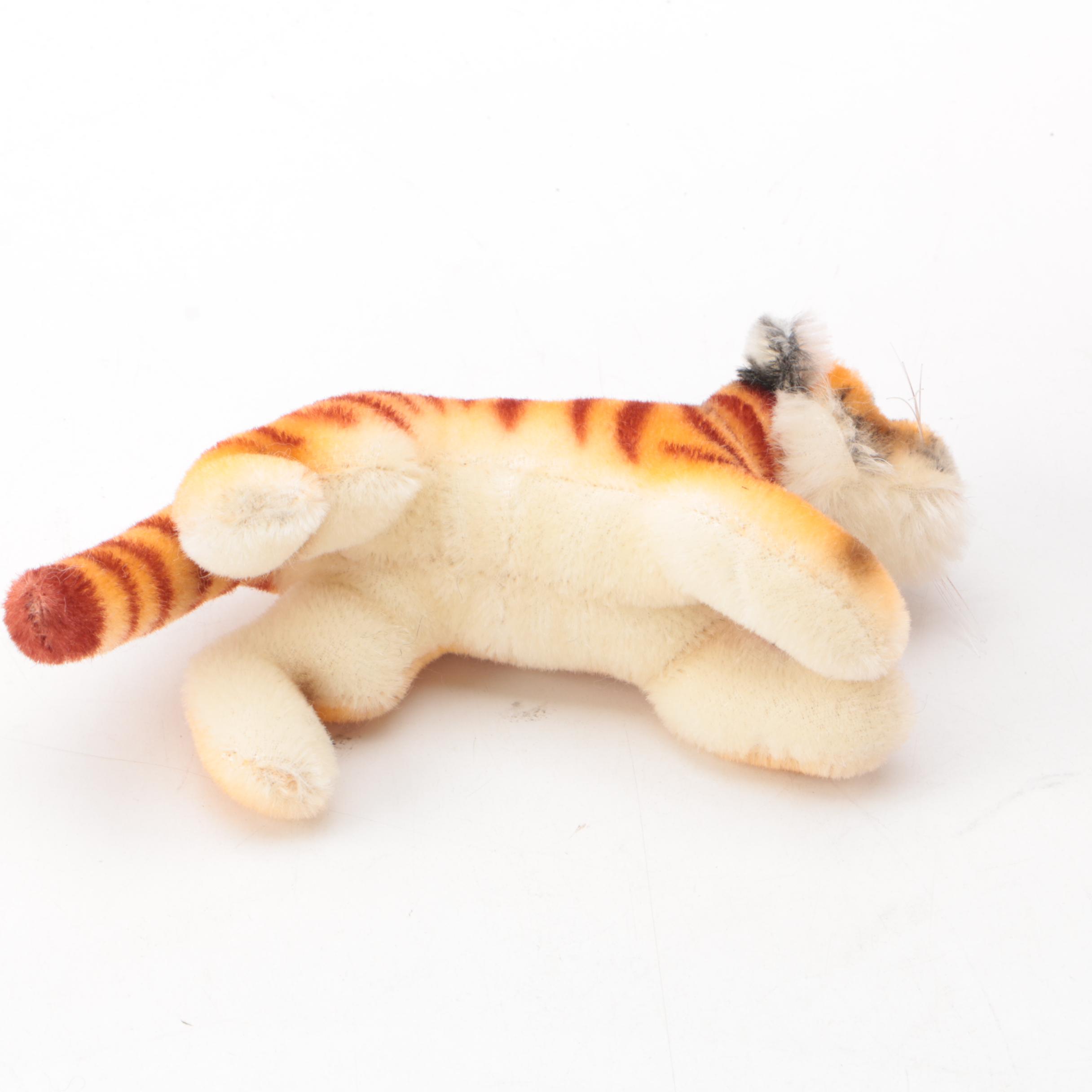 Vintage Steiff "Golden Age of The Circus" Wooden Cage and Tiger