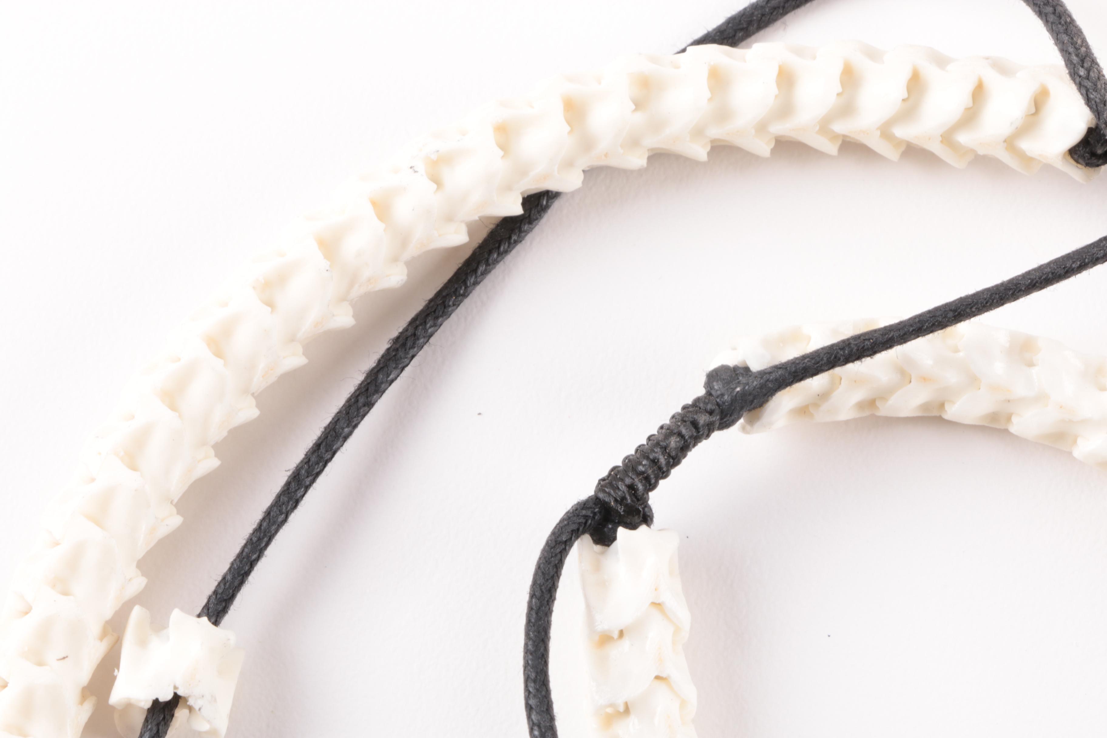 Costume Jewelry Selection Including Fetish Necklace