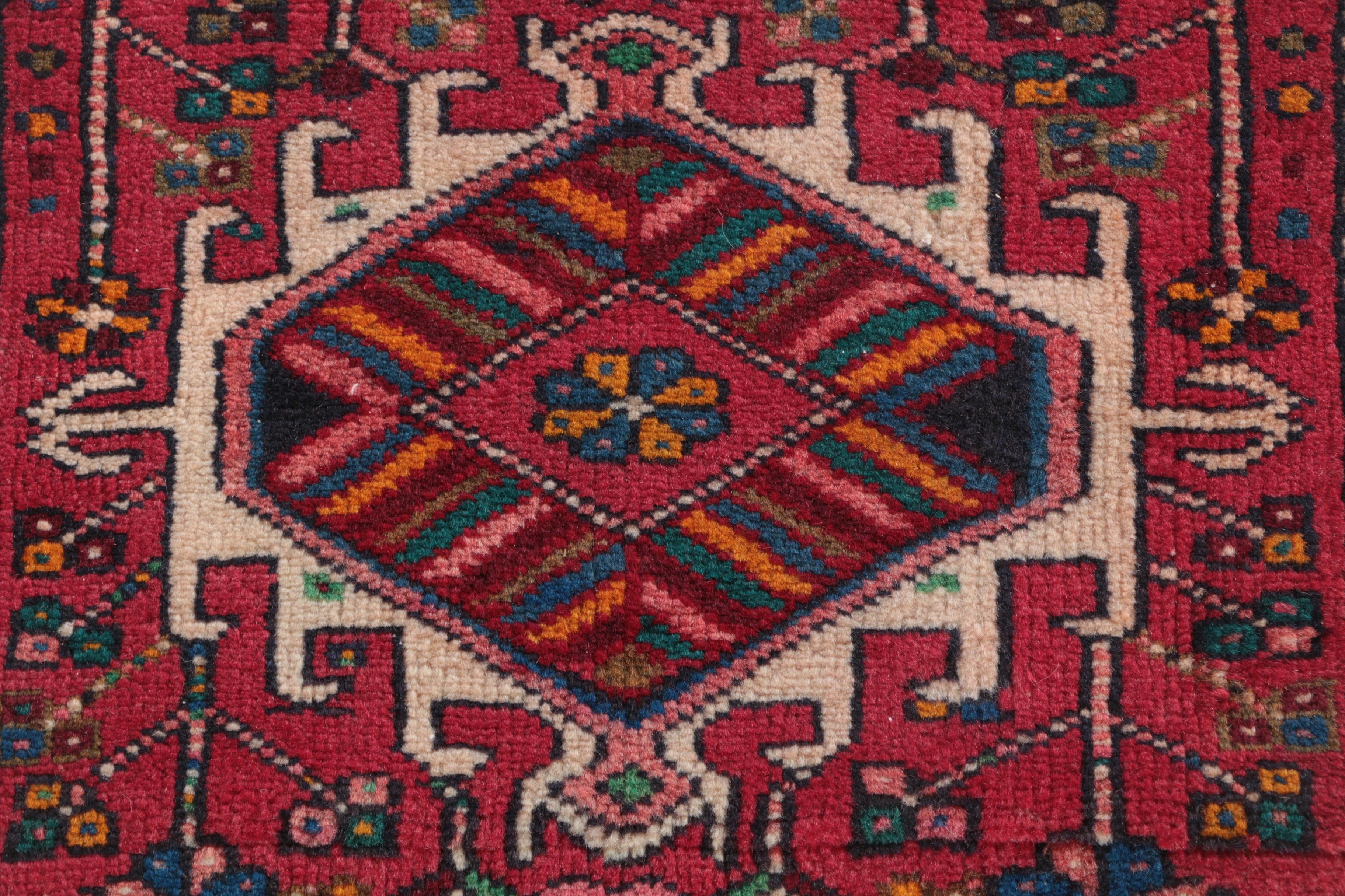 Hand-Knotted Persian Lamberan Carpet Runner