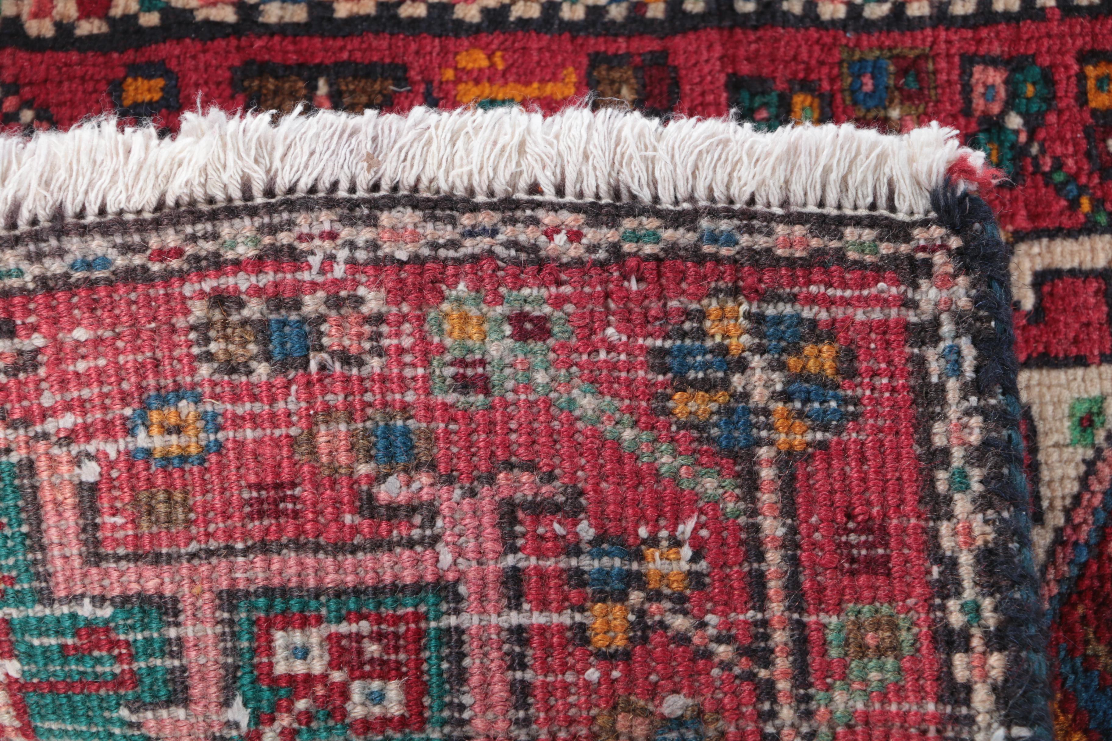 Hand-Knotted Persian Lamberan Carpet Runner