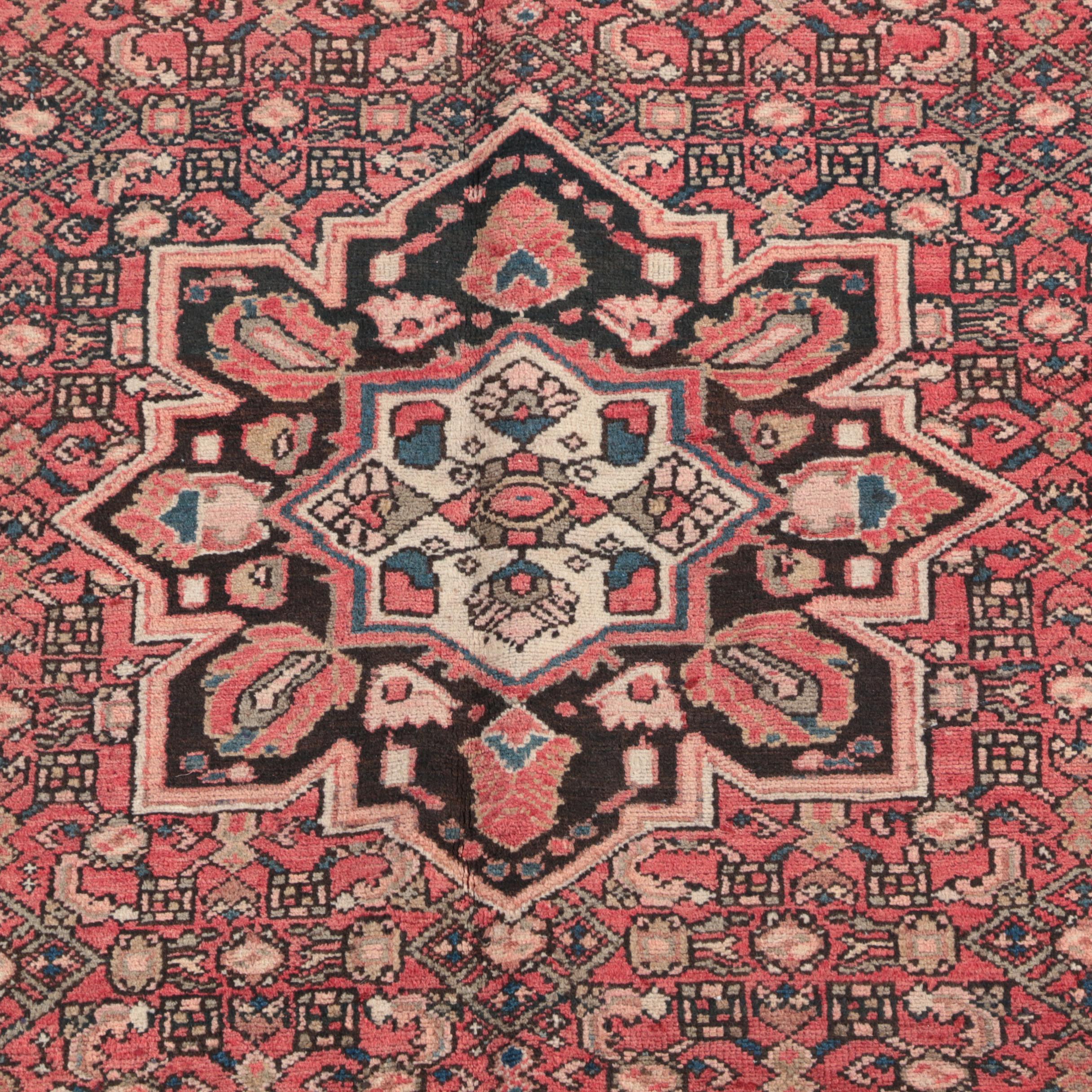 Hand-Knotted Persian Wool Area Rug