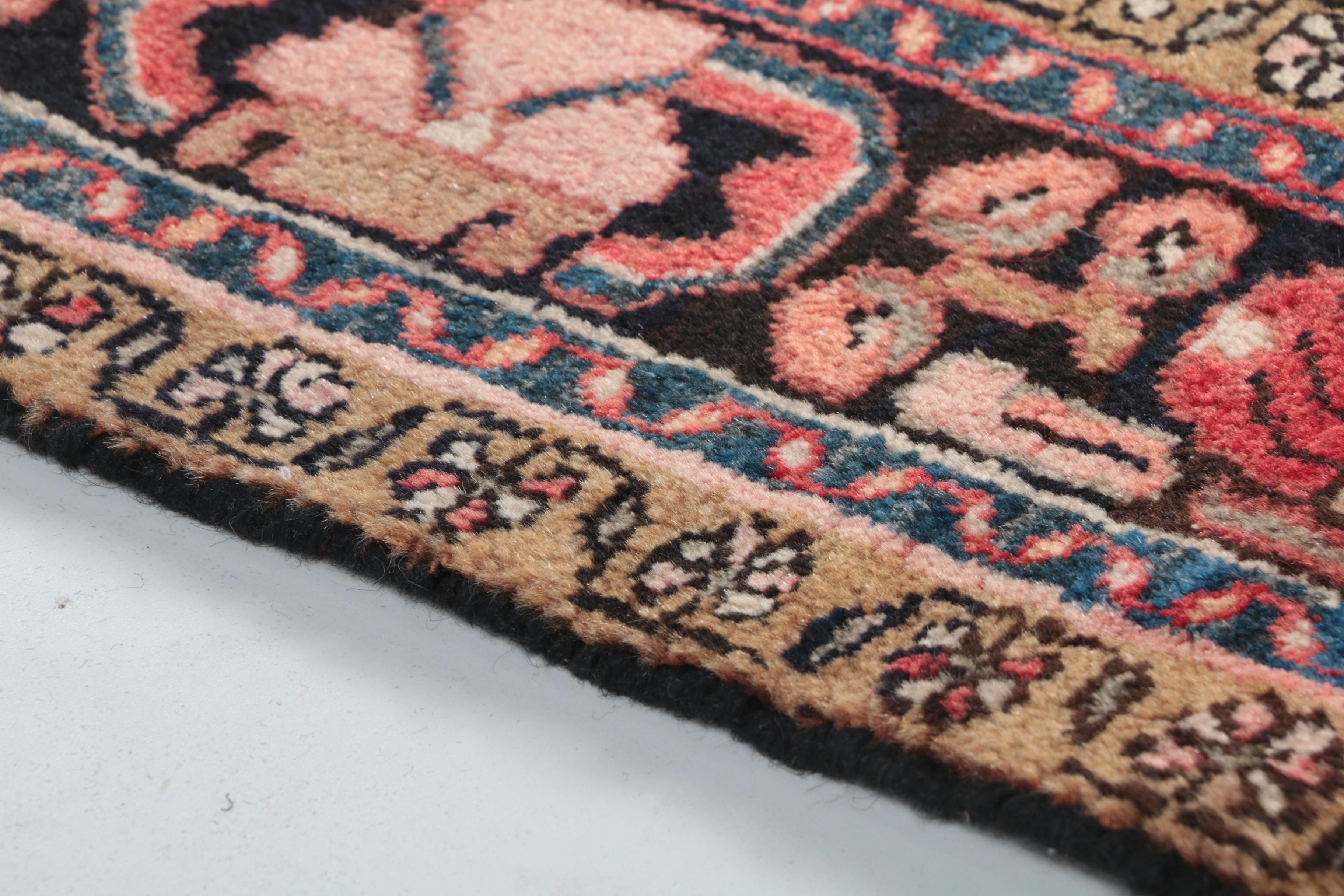 Hand-Knotted Persian Wool Area Rug