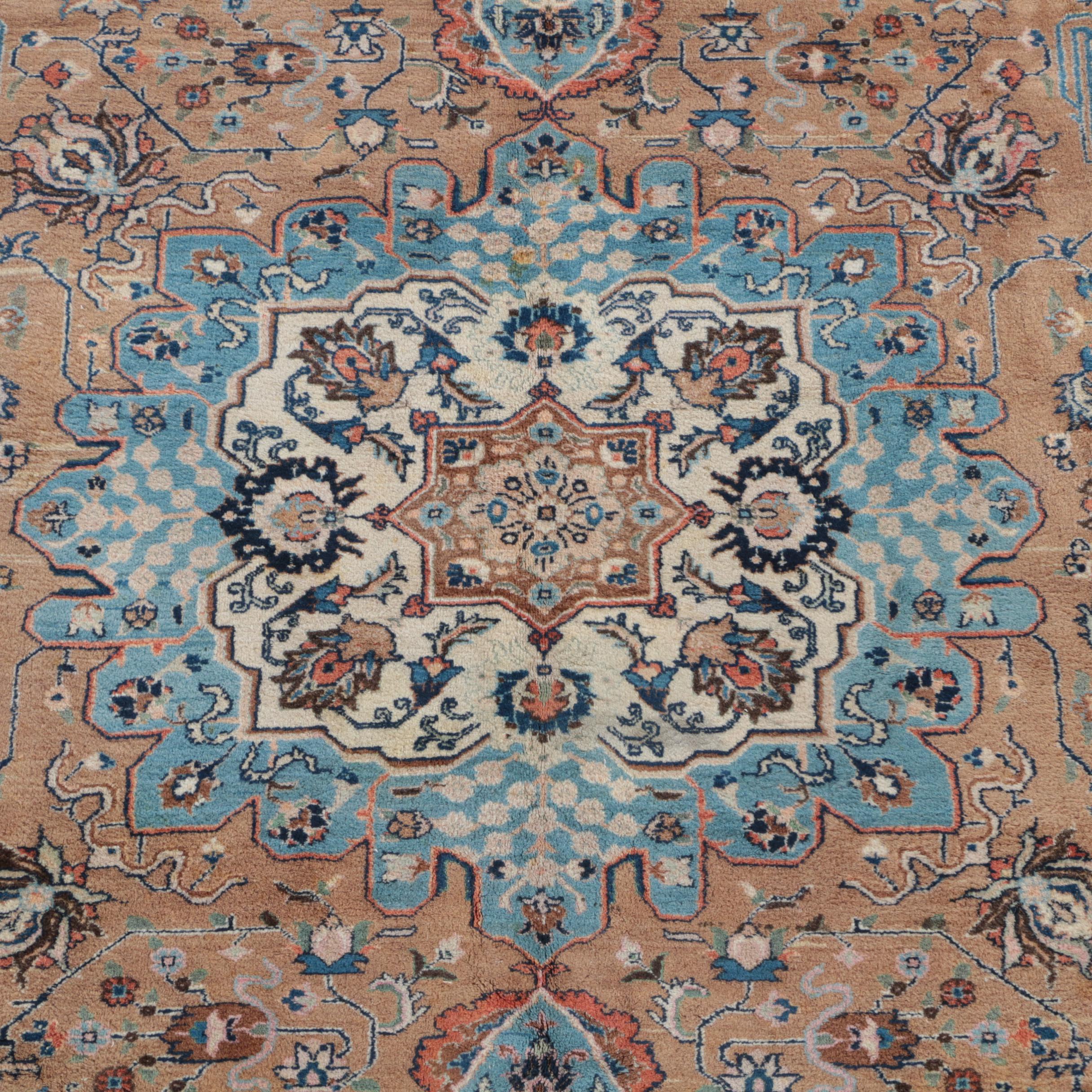 Hand-Knotted Persian Wool Area Rug