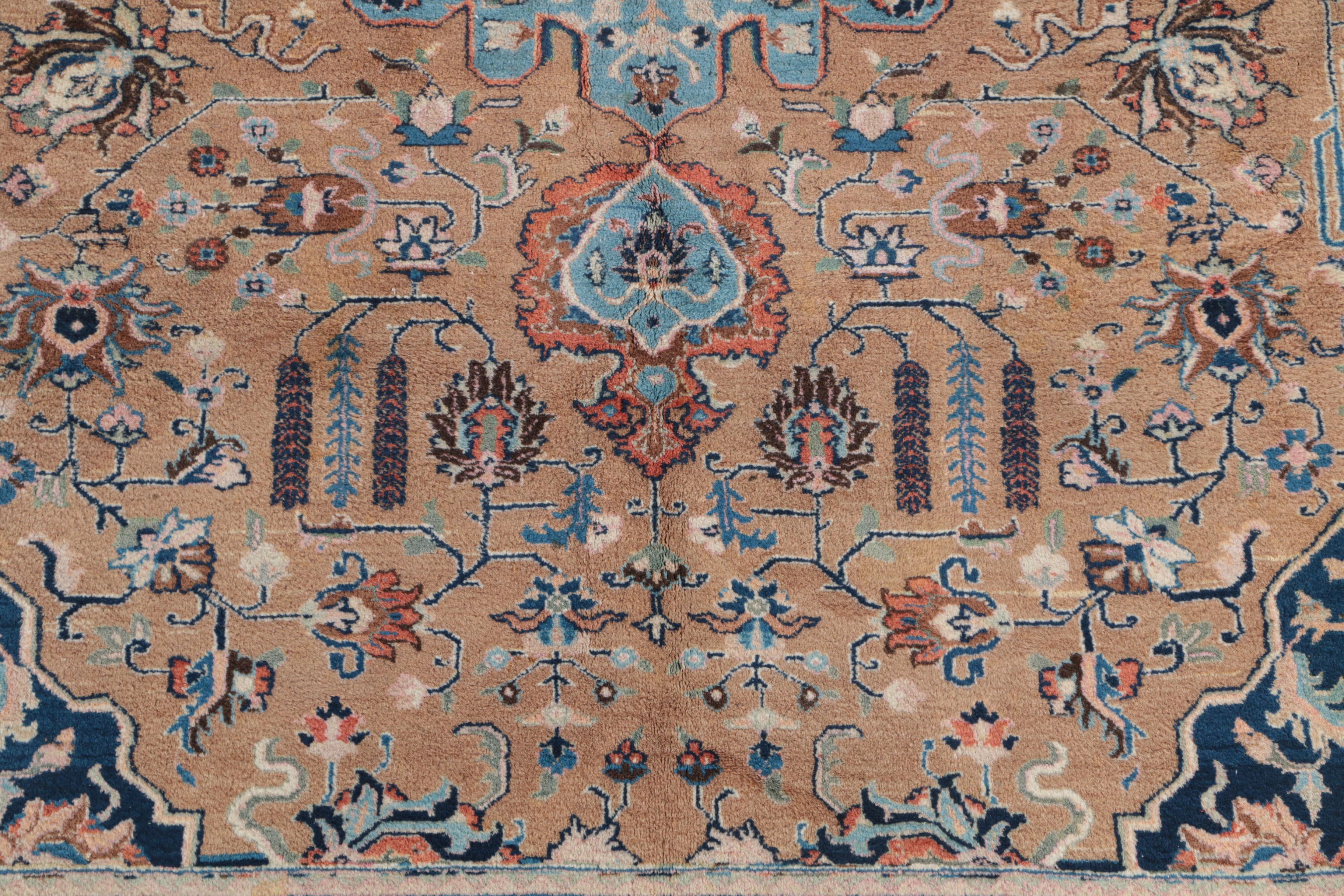Hand-Knotted Persian Wool Area Rug