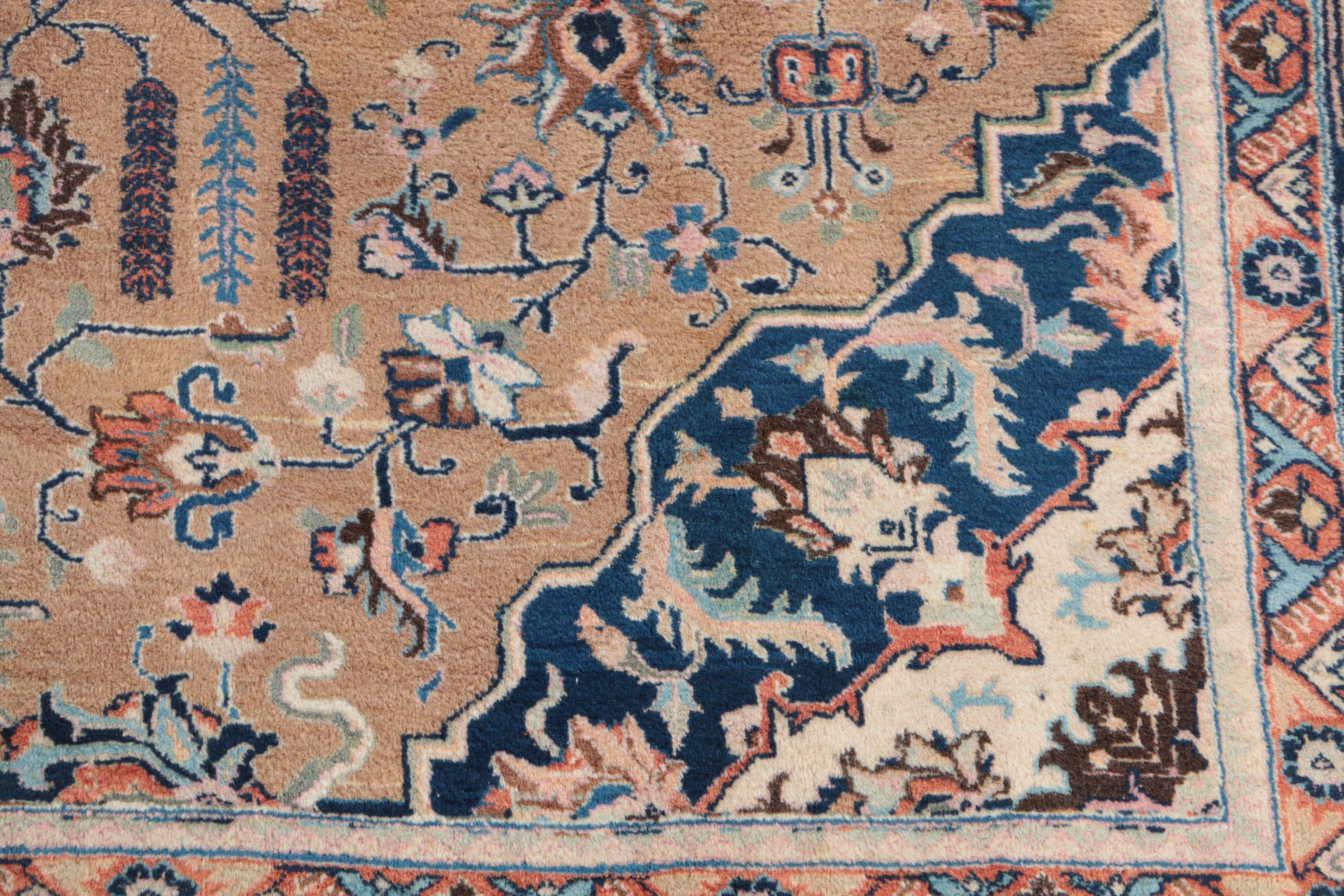 Hand-Knotted Persian Wool Area Rug