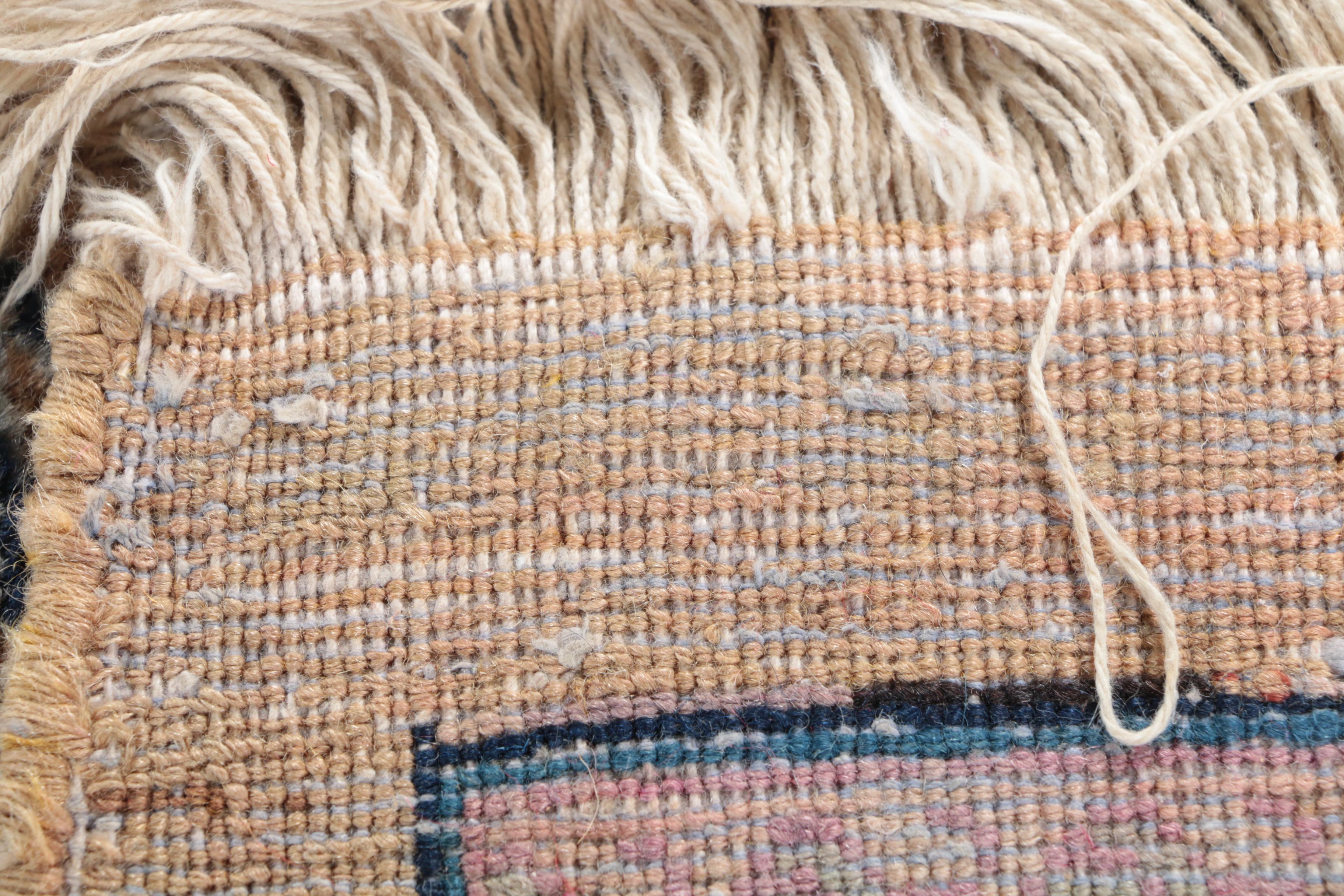 Hand-Knotted Persian Wool Area Rug