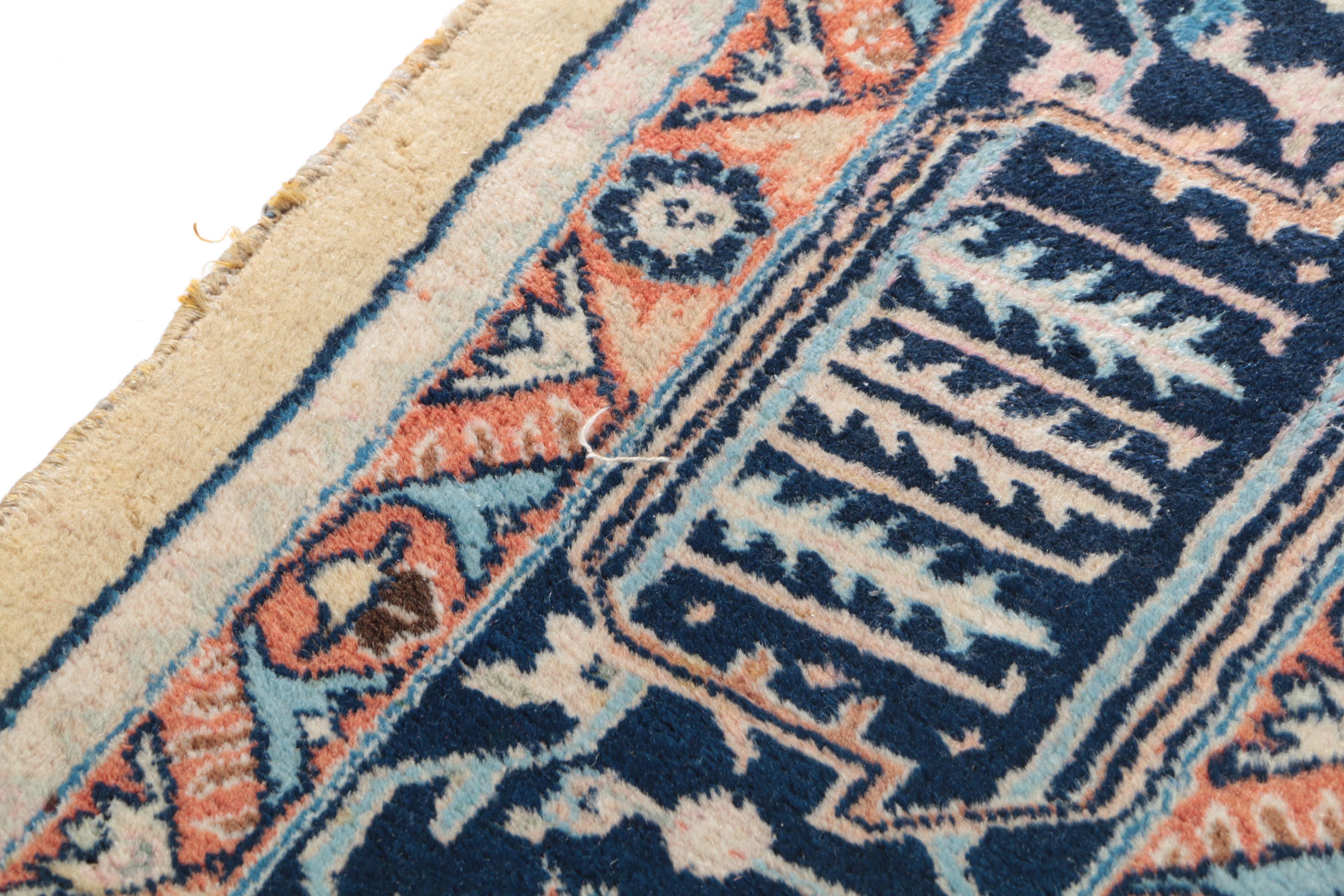 Hand-Knotted Persian Wool Area Rug