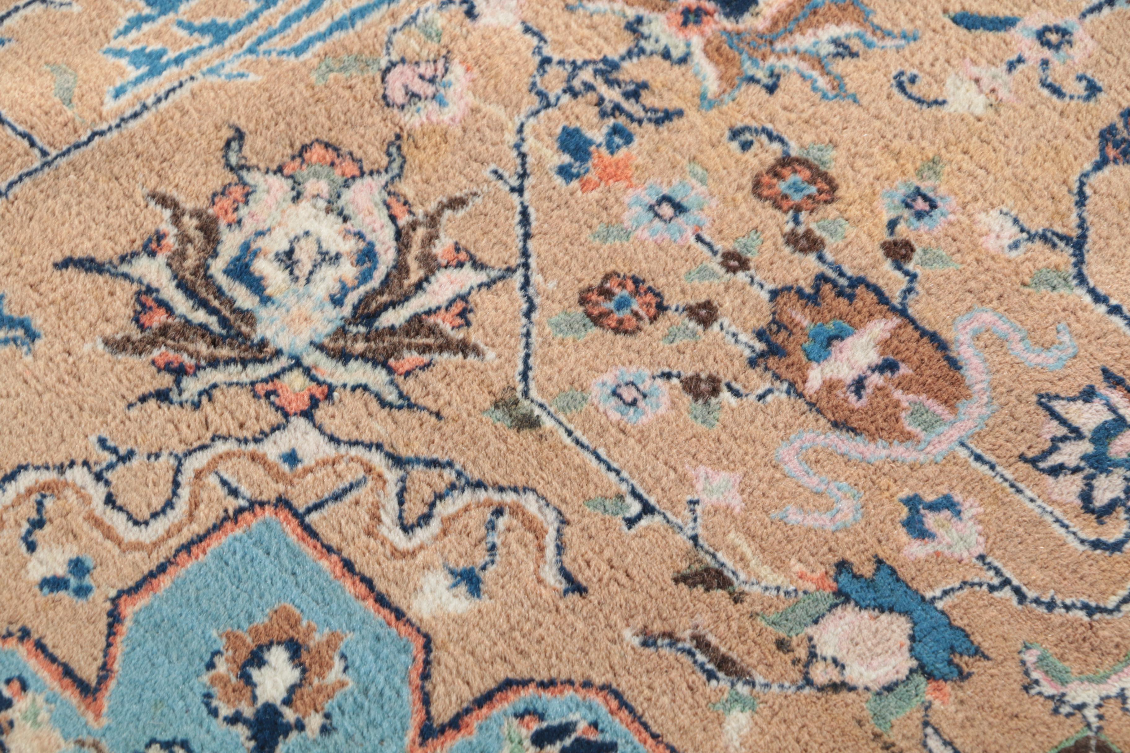 Hand-Knotted Persian Wool Area Rug