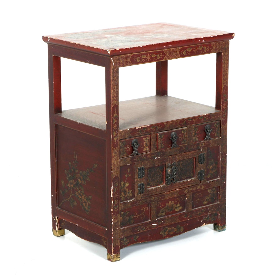 Vintage Chinese Accent Table