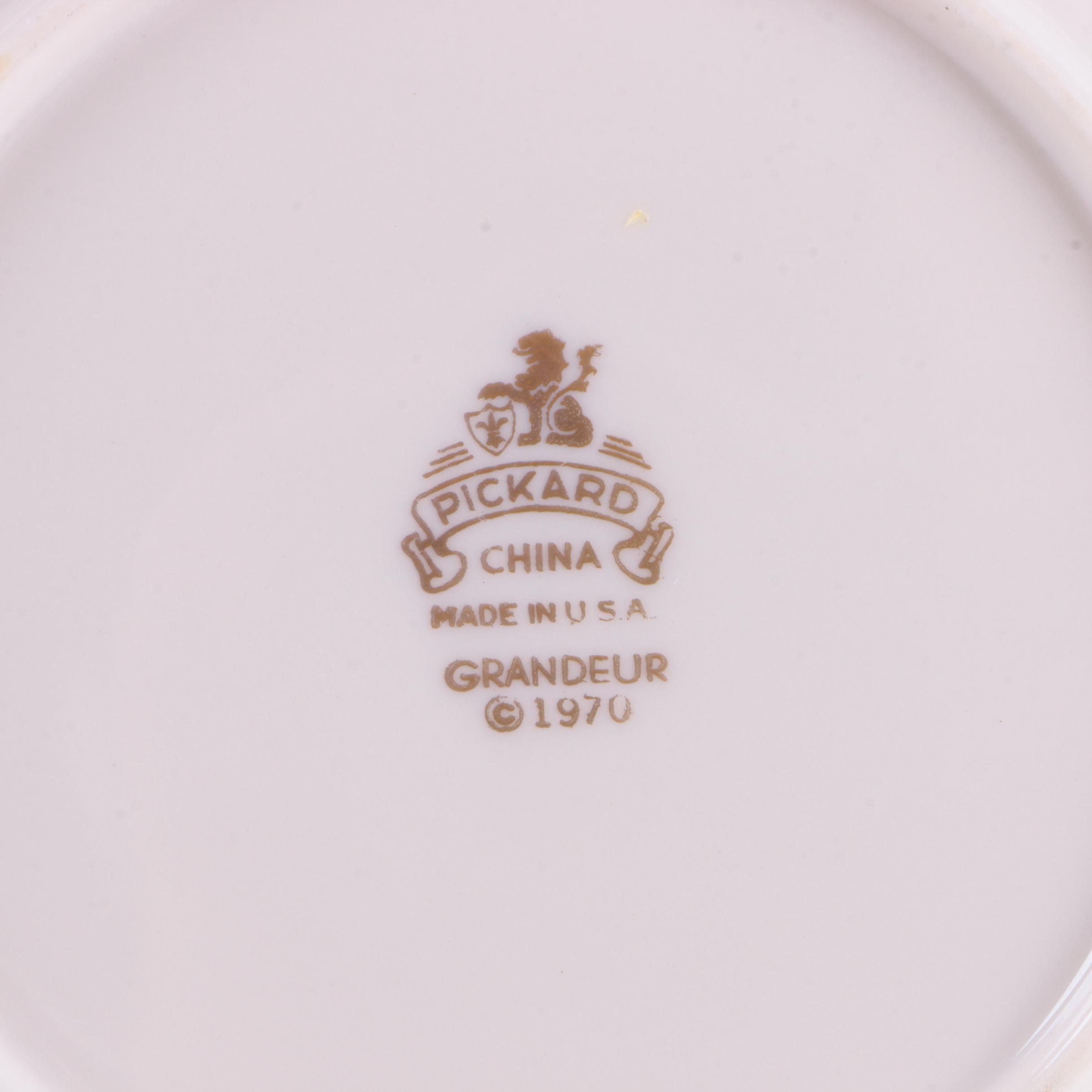 Pickard "Grandeur" Tableware