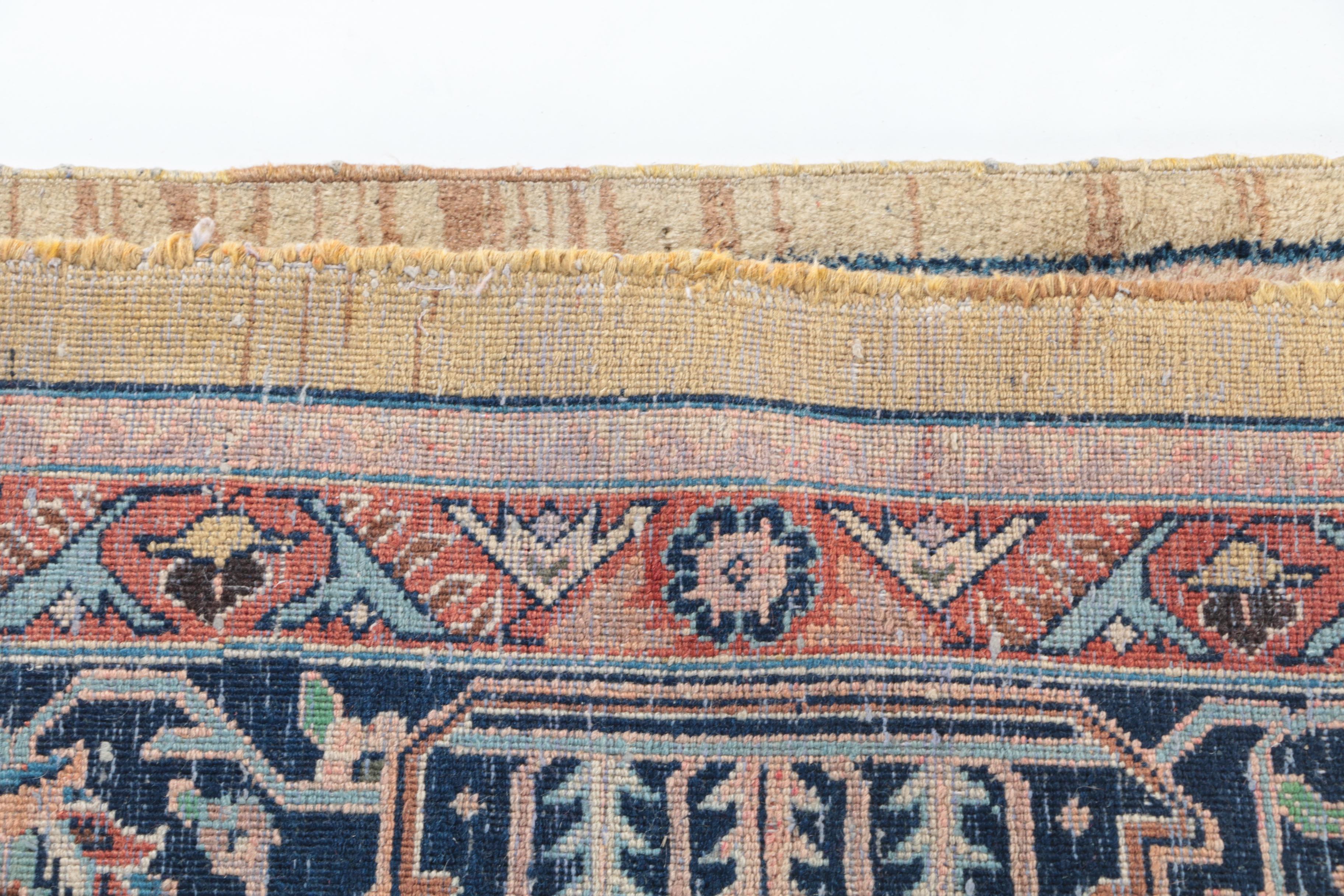 Hand-Knotted Persian Wool Area Rug