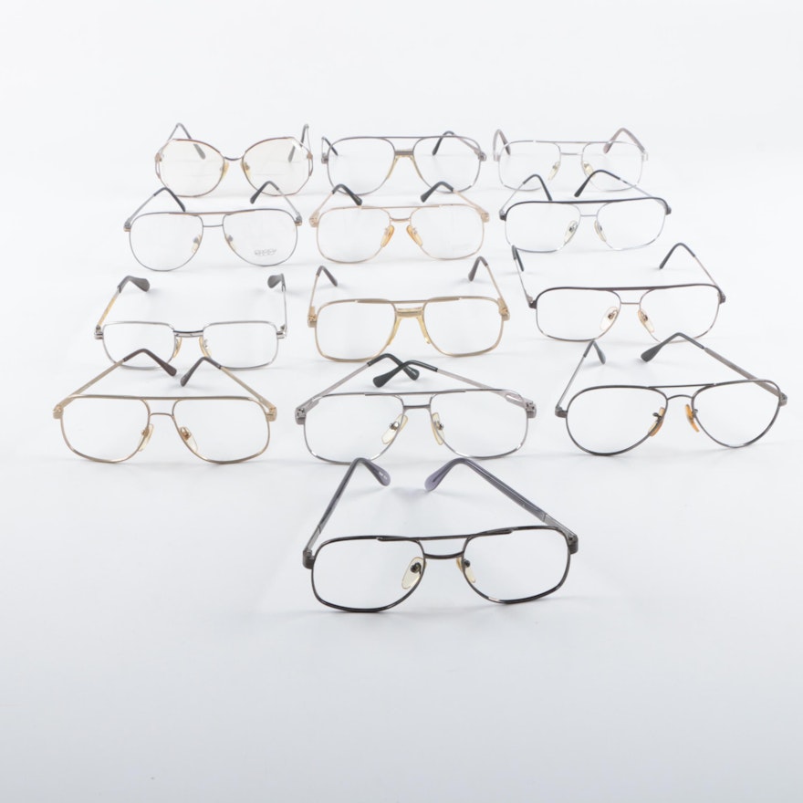 Vintage Metal Eyeglasses