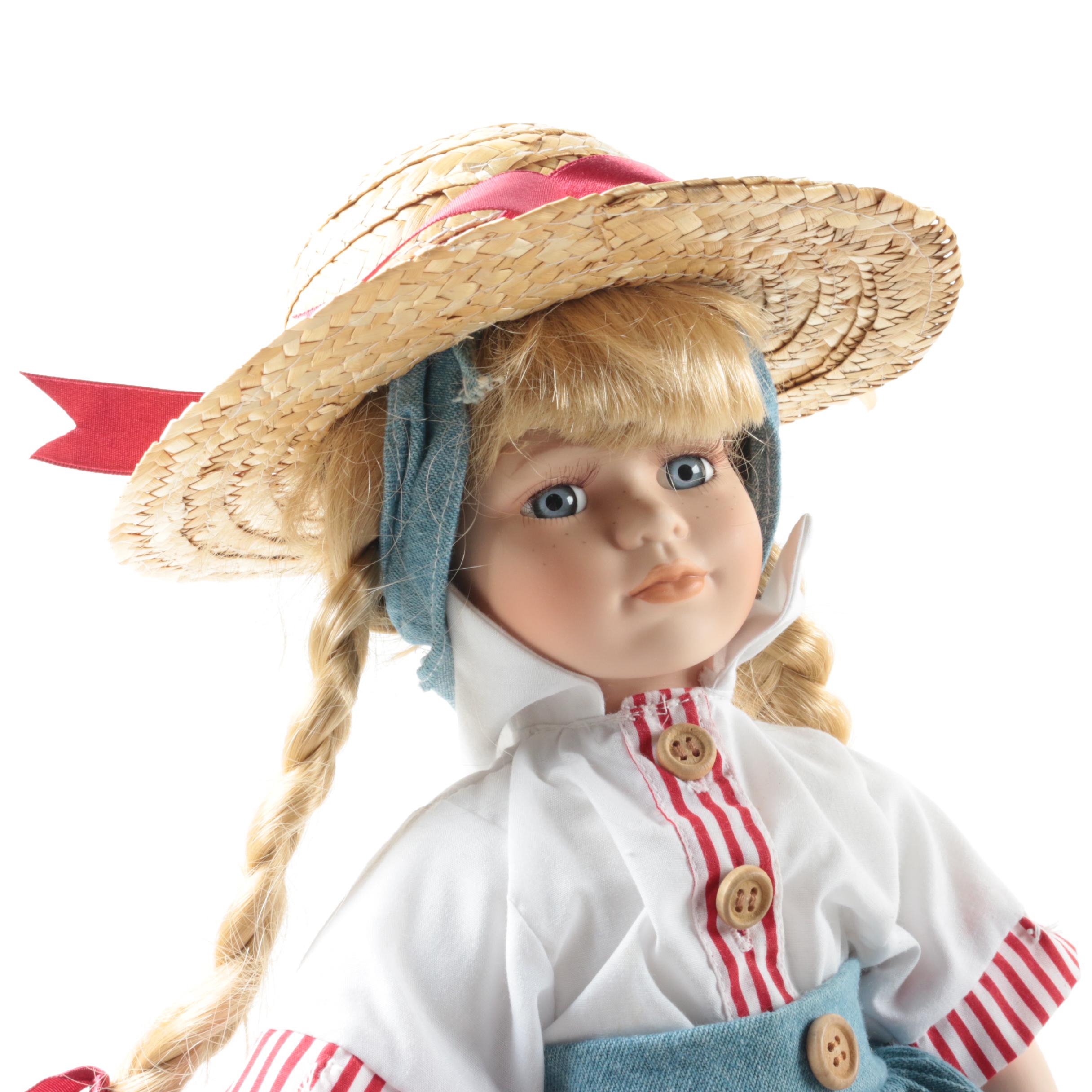 Vintage Porcelain Dolls Including Brinn's and Heritage Signature