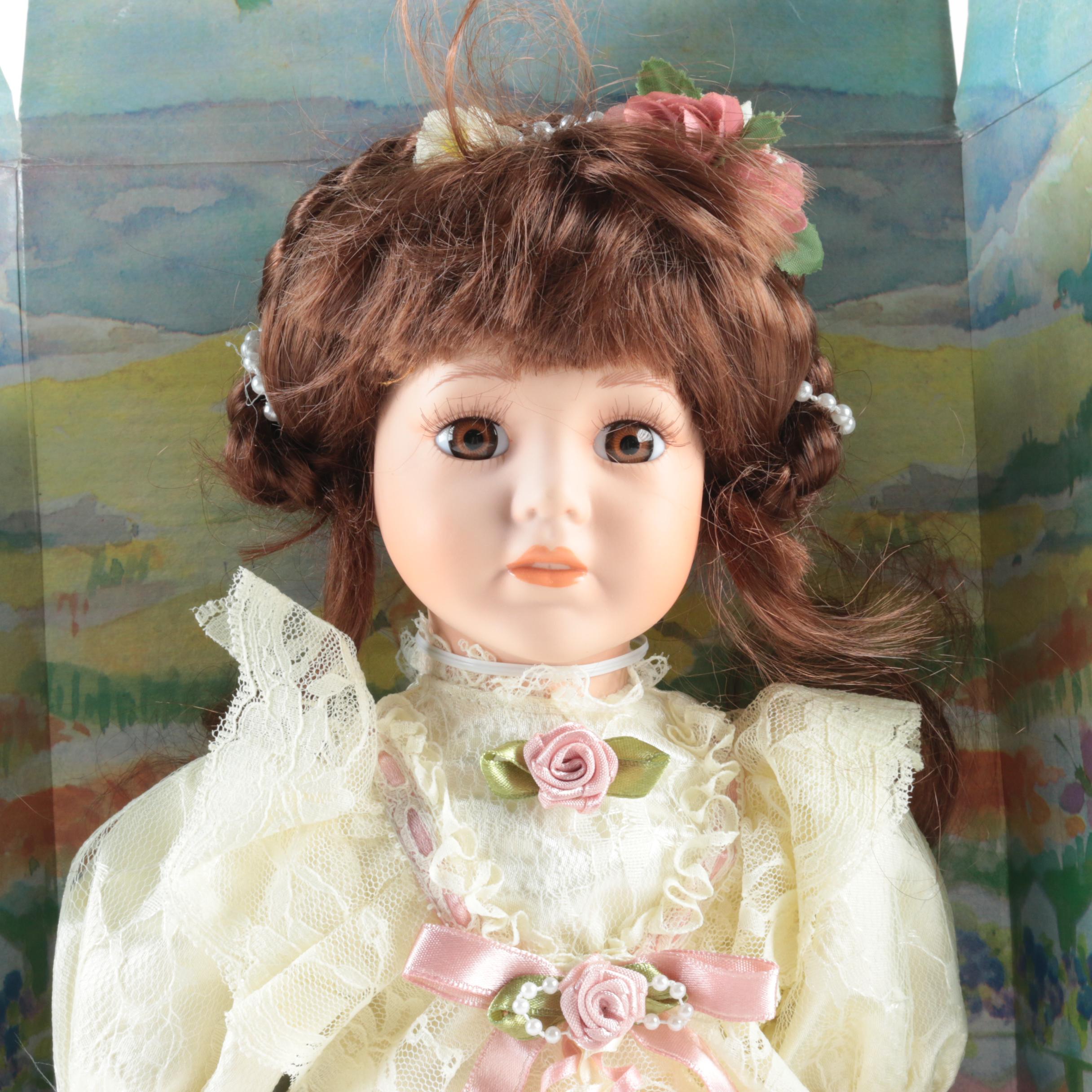 Vintage Porcelain Dolls Including Brinn's and Heritage Signature