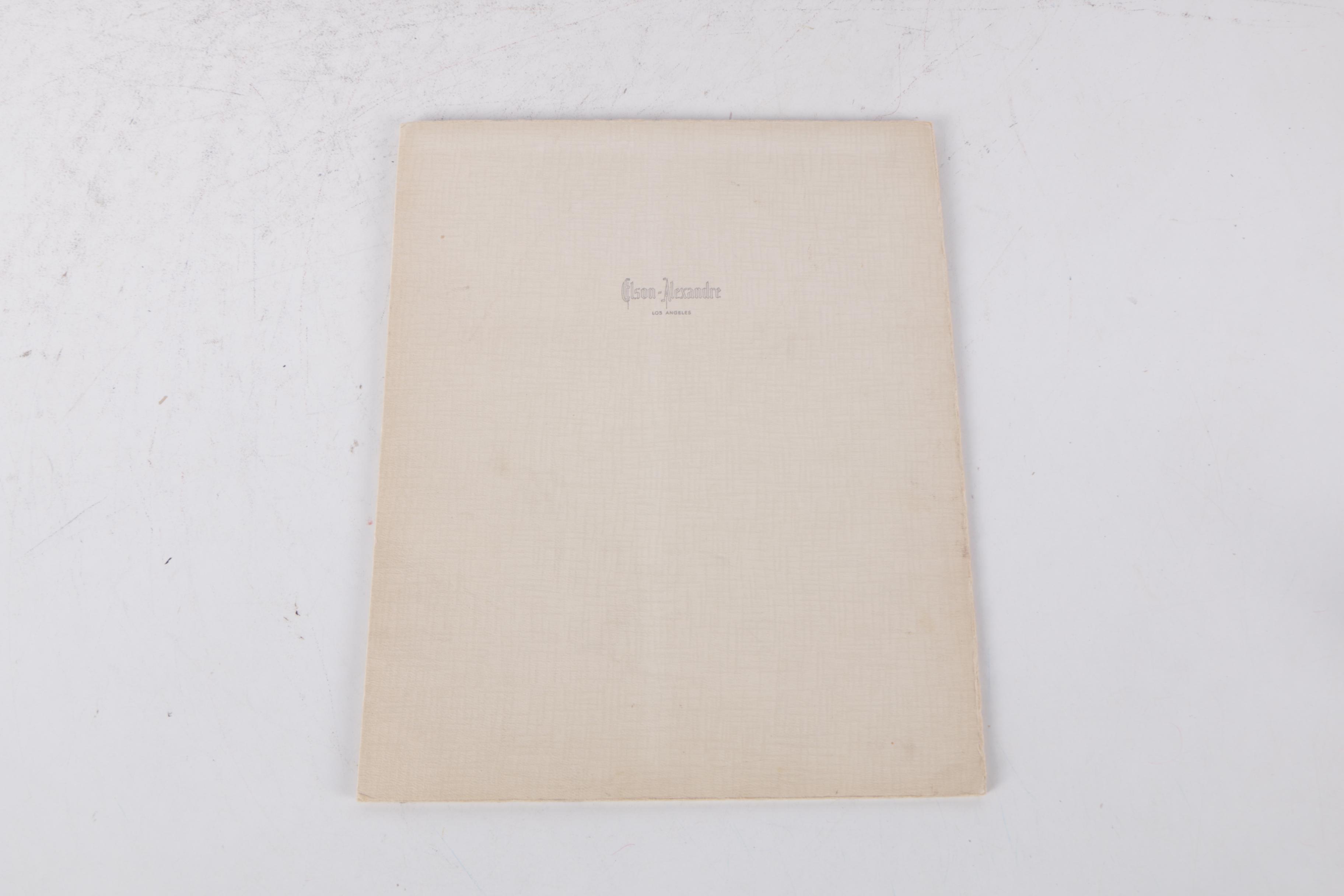 Elson-Alexandre Photography Gelatin Silver Photograph Portrait of a Man