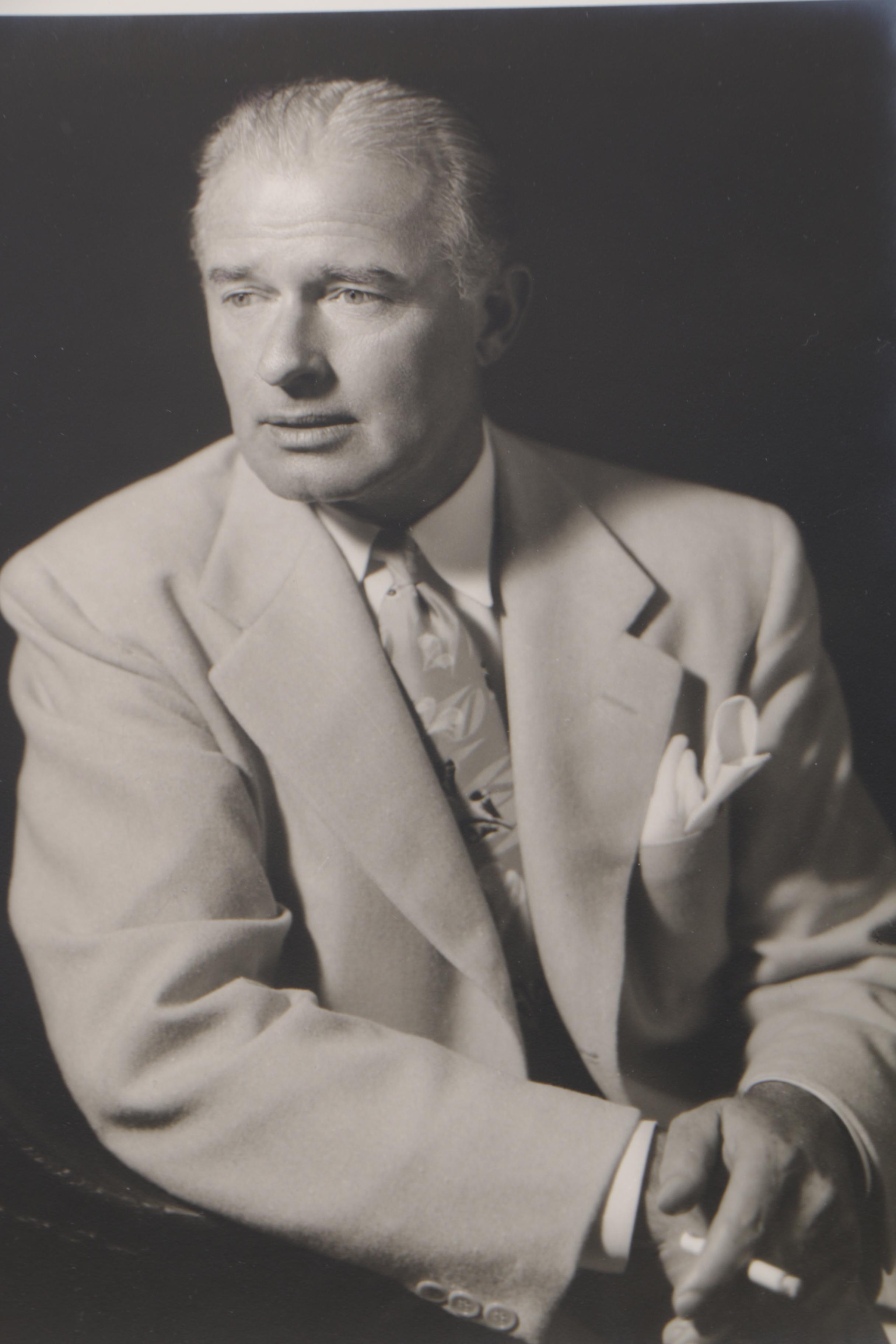 Elson-Alexandre Photography Gelatin Silver Photograph Portrait of a Man