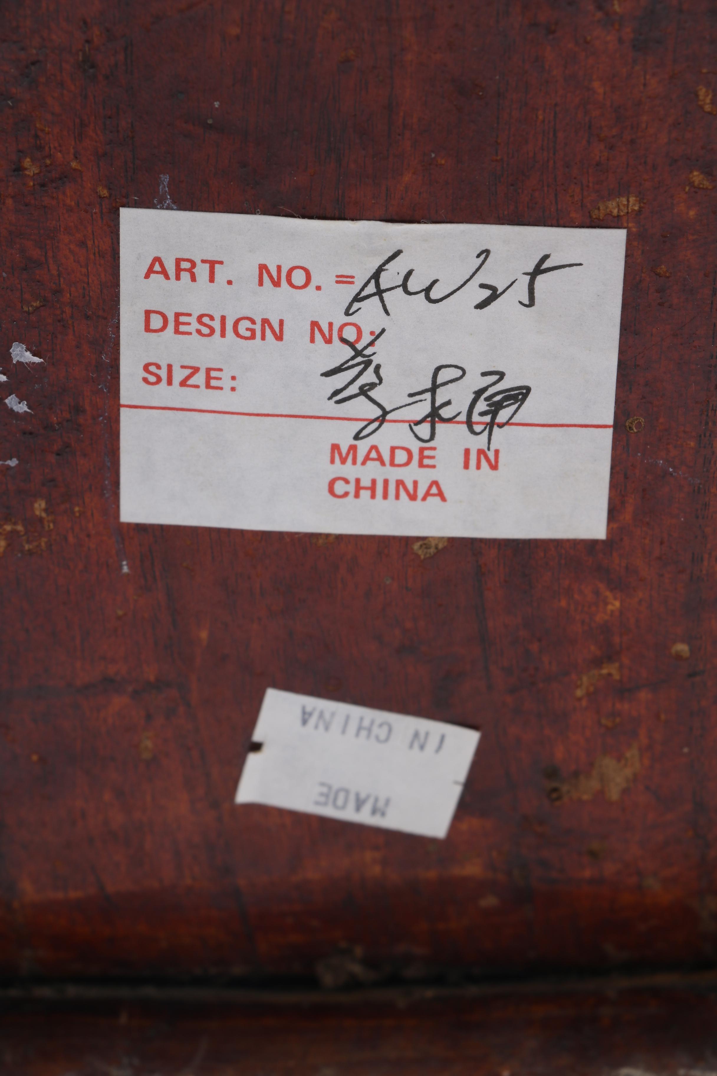 Vintage Carved Chinese Lunch Box Baskets