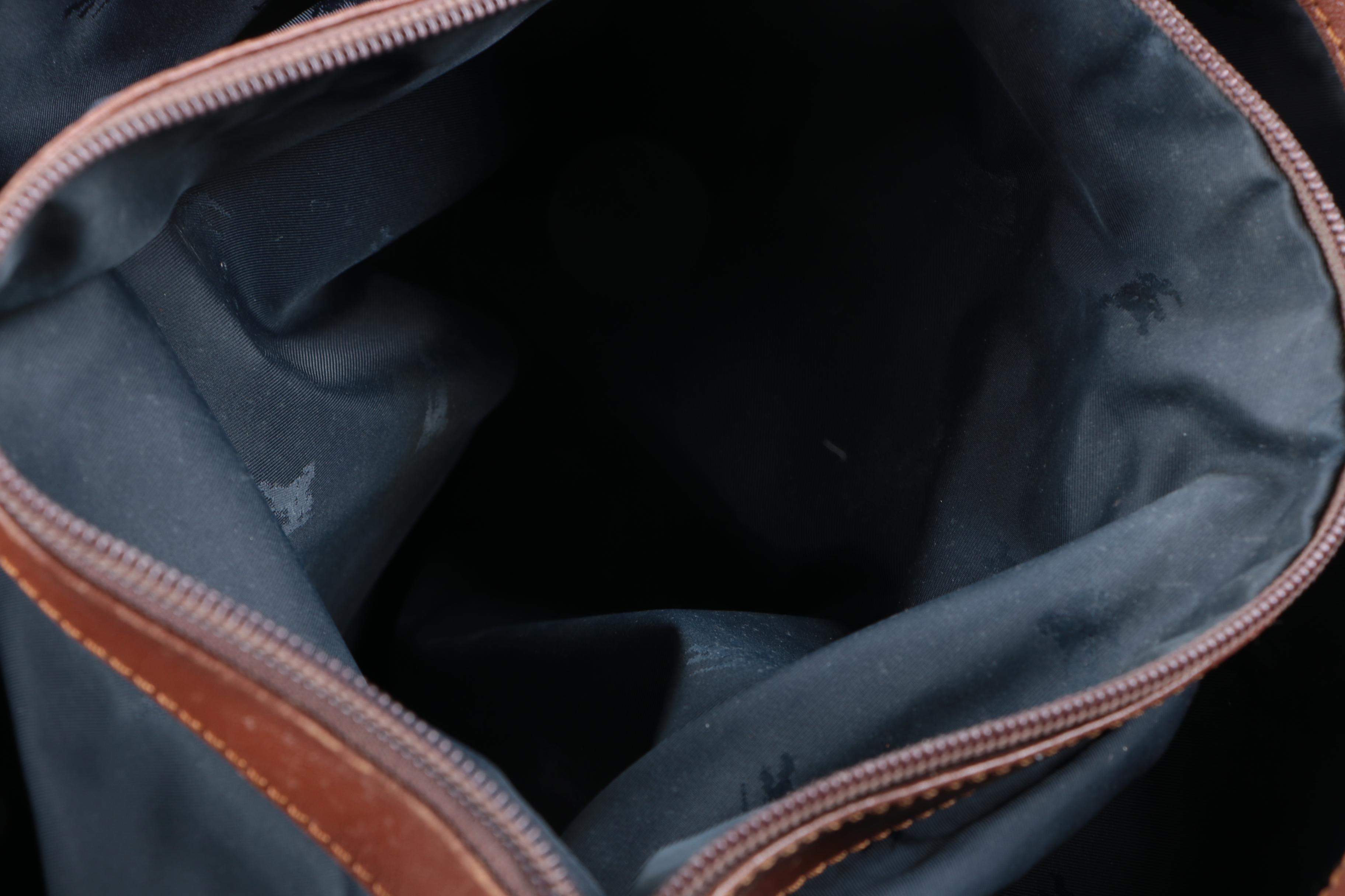 Burberry Coated Canvas "Haymarket Check" Tote